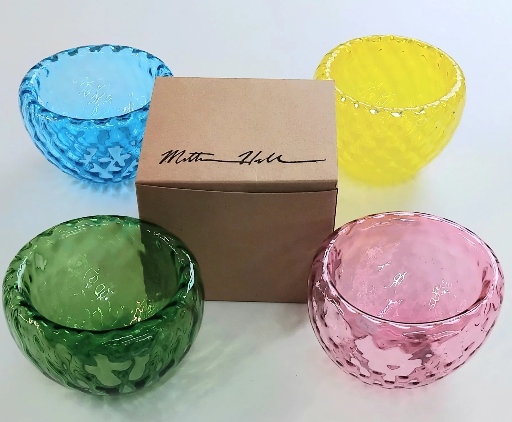 Handblown Glass signed by Matt Hall