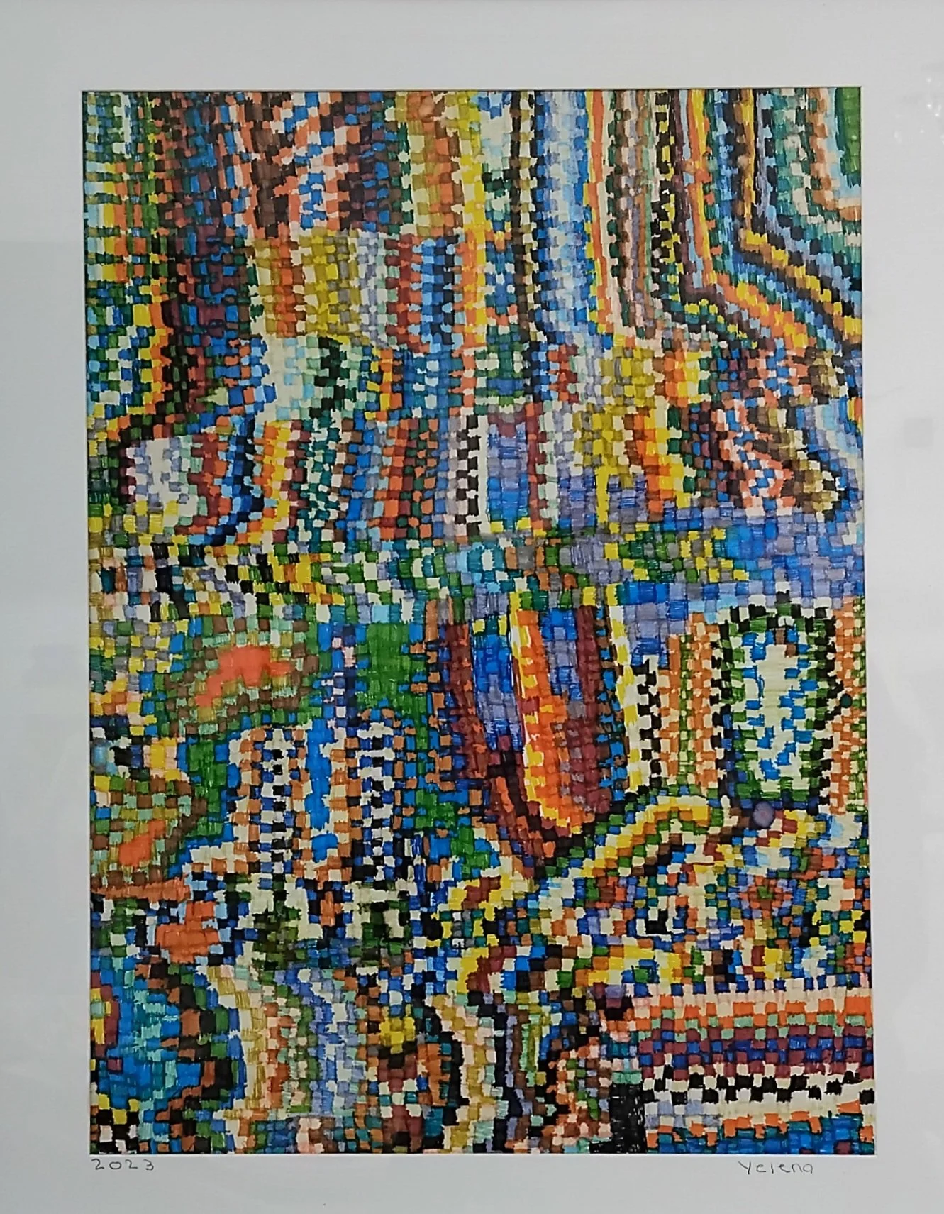 Welcoming local artist Yelena Barbalich to the gallery