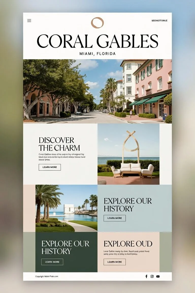 Website Design Coral Gables Miami Florida