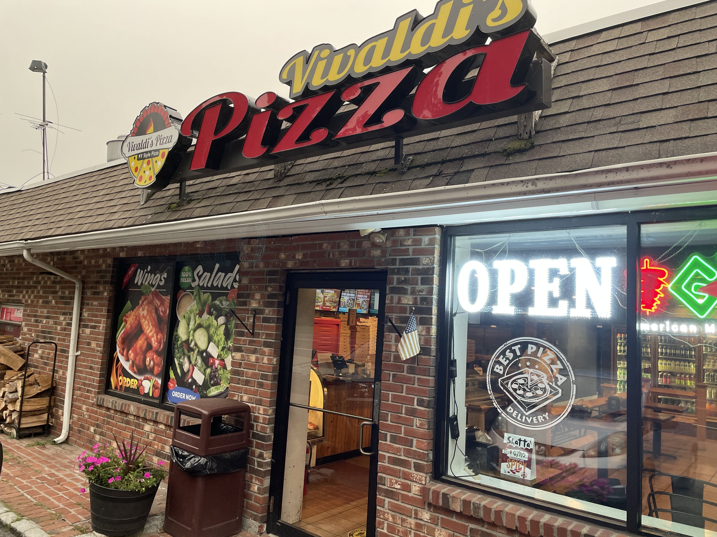 Vivaldia Pizza Exterior Shot: one of the best known delivery places in  The Area