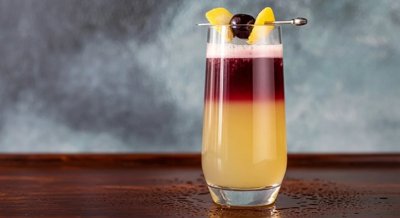 Red Wine Floats — How Liquid Density Creates Stunning Cocktails
