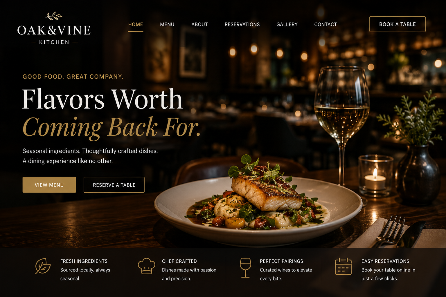 Restaurant Homepage Design — The Most Important Page You Will Ever Build