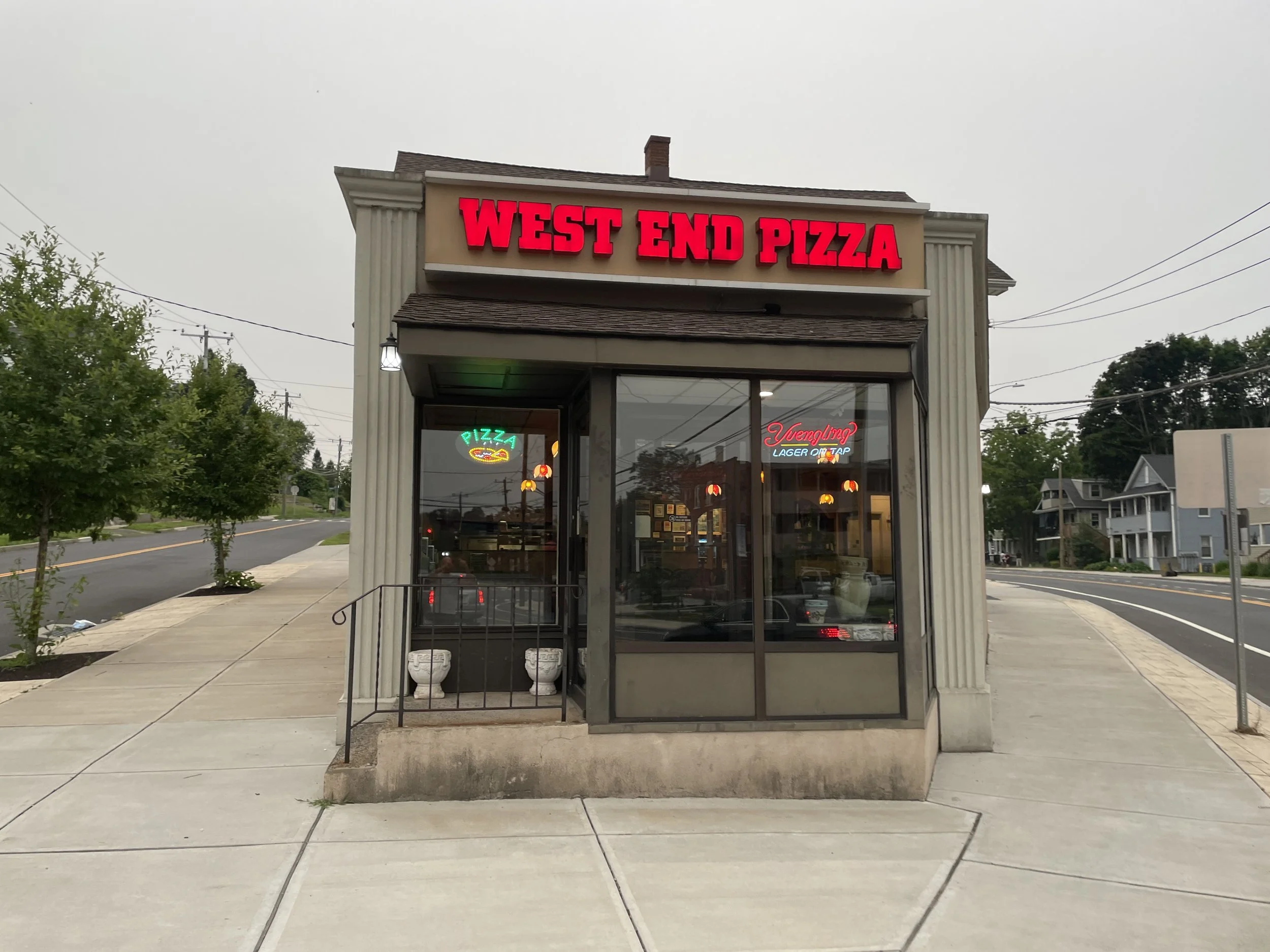 West End Pizza Right in the Middle of Bristol Connecticut