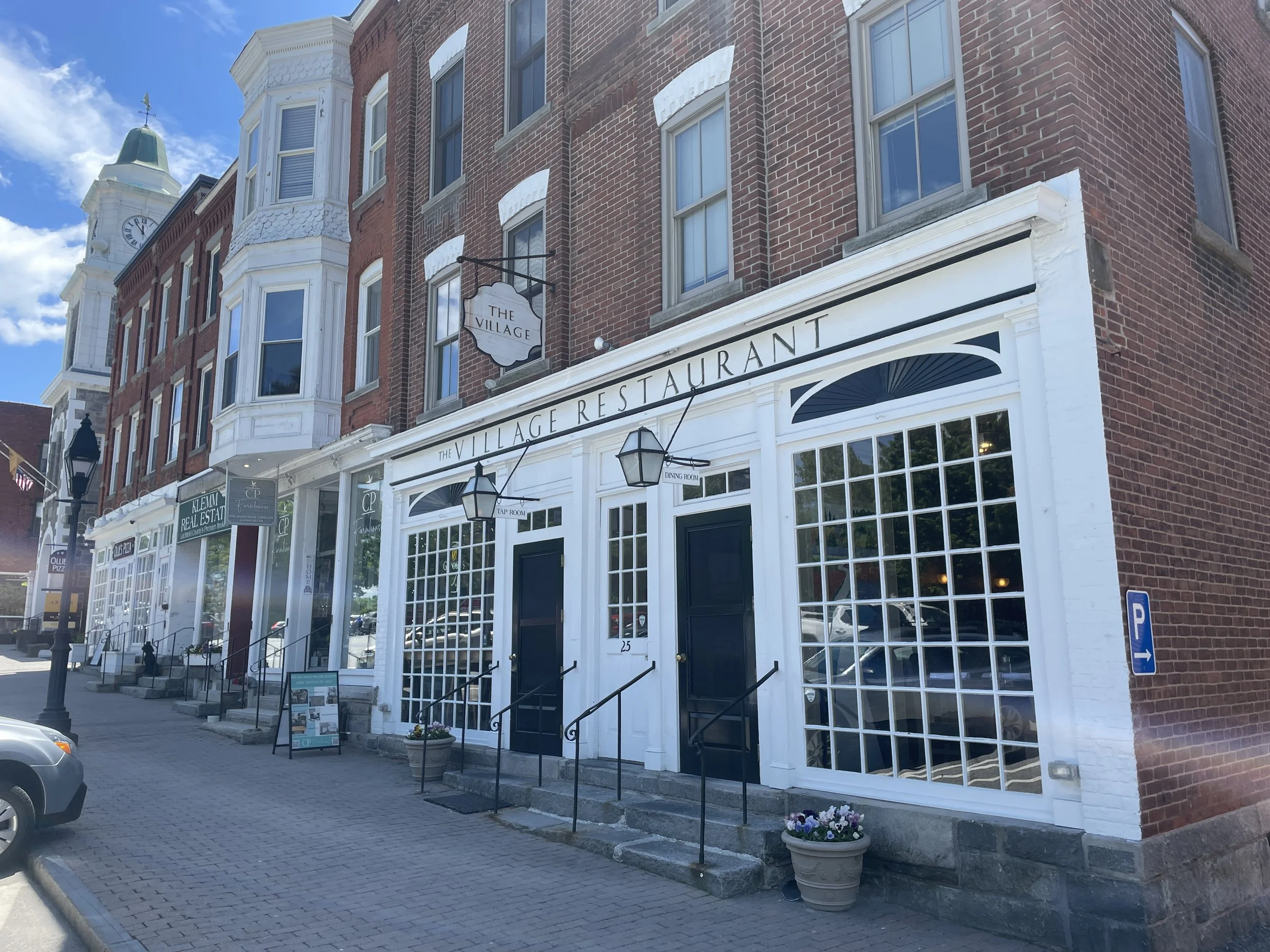The Village Restaurant on West Street in Litchfield CT — a Litchfield County dining destination