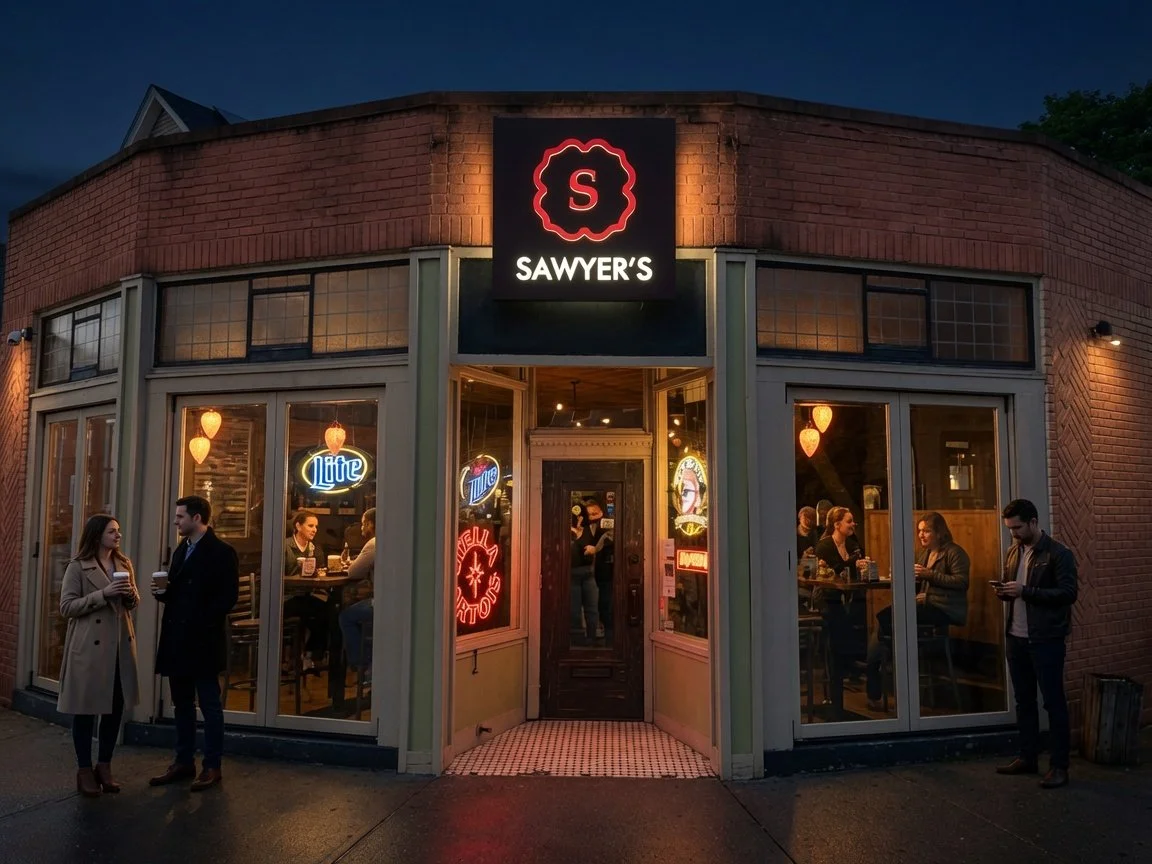 Sawyers in Torrington COnnecticut near the Warner Theater, great after the show for cocktails