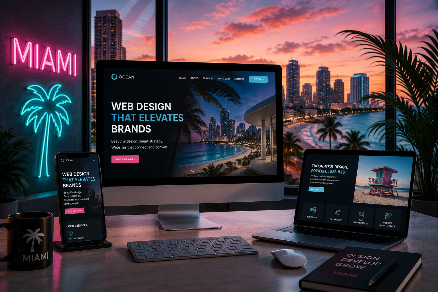 Website Design Miami Beach Florida