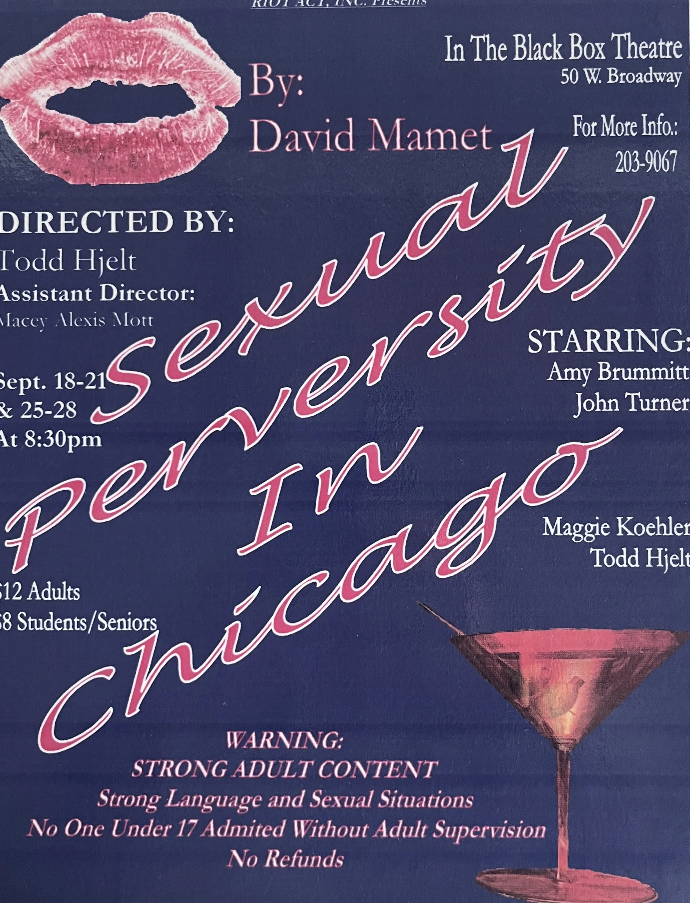 Sexual Perversity in Chicago