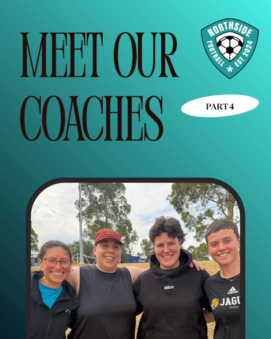 Meet Our Coaches Pt 4 meet Taryn, Northside FC&rsquo;s technical director, sports commentator and master of languages.

Northside is always on the lookout for new players.  Check out our website (link in bio) for more info