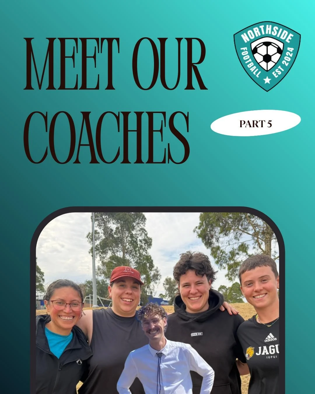 Our final post in the Meet Our Coaches series is a relatively new face.  Welcome to the Northside FC family Coach Stephen!

Learn more about the Northside vibe &amp; how to get involved by sending us a DM or visiting our website (link in bio)