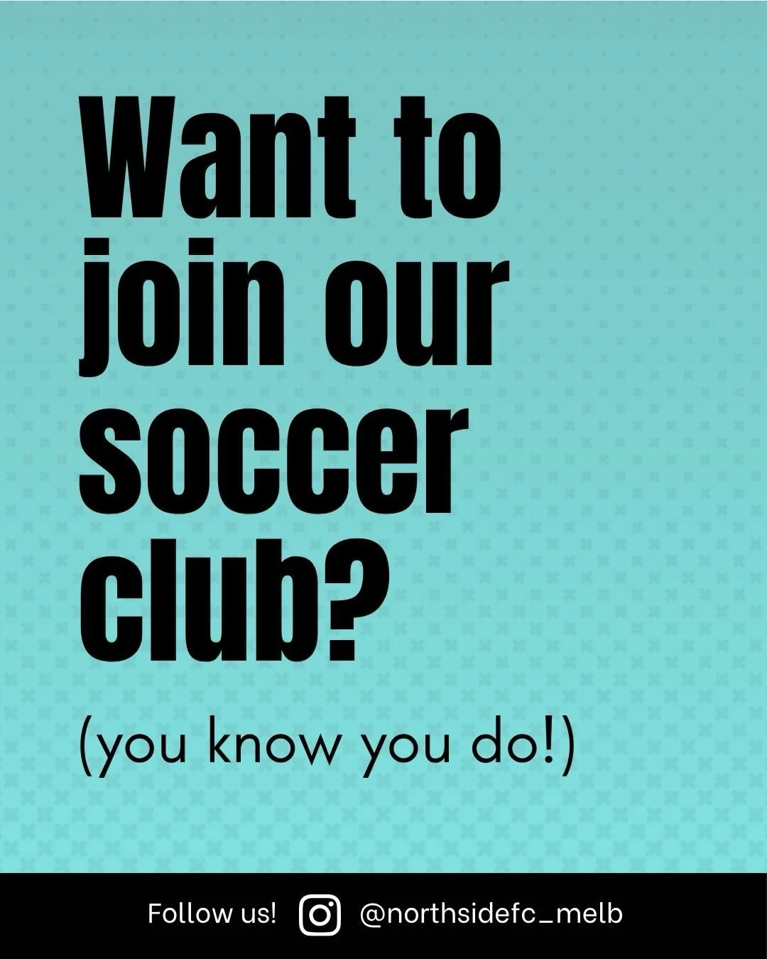 Looking to join a soccer club in 2026? 🩵⚽️

At Northside FC, we&rsquo;re building something really special &mdash; a welcoming, community-focused club where everyone has a place.

In our second year, we&rsquo;re now fielding three teams in the Veto 