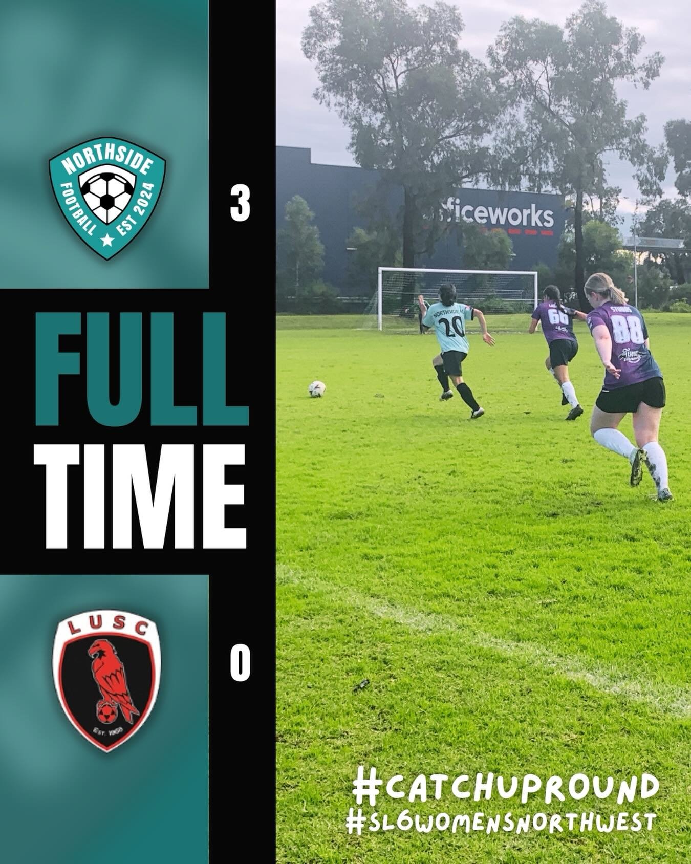 ⚽️ Just one game this weekend, and our SL6 side came away with a hard-fought 3&ndash;0 win over La Trobe University 🙌

The rain held off, but the pitch still had plenty to say! 🌧️😅

#WomenInFootball #FootballVictoria #PrideInSport 🩵