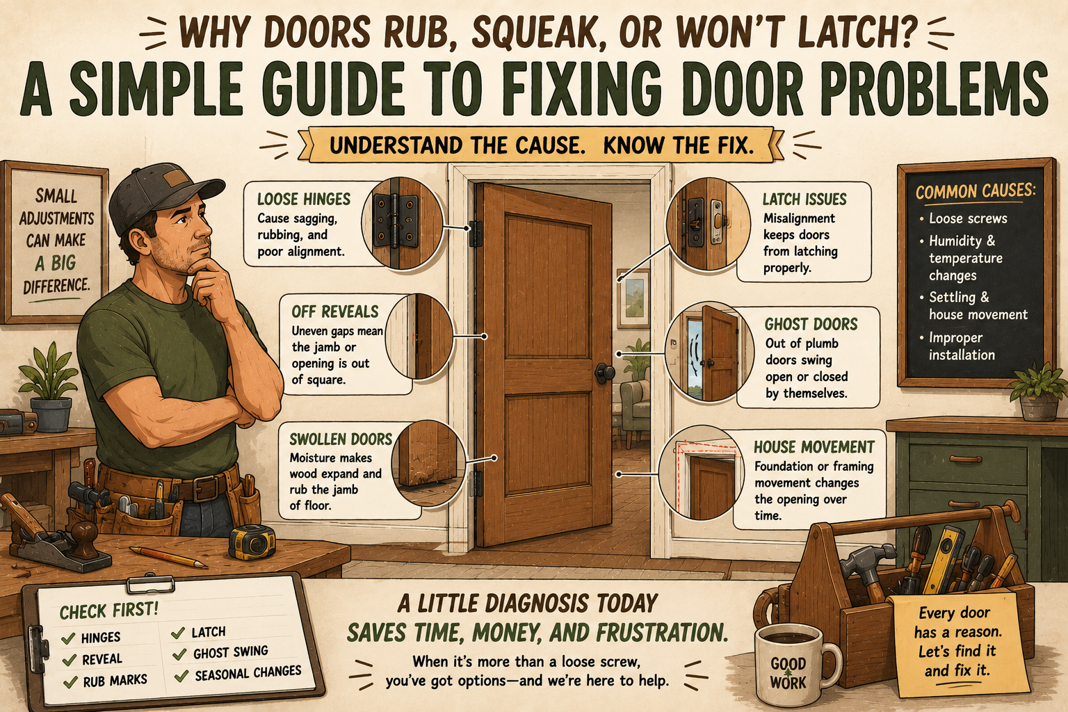 Why Won’t My Door Close All the Way?