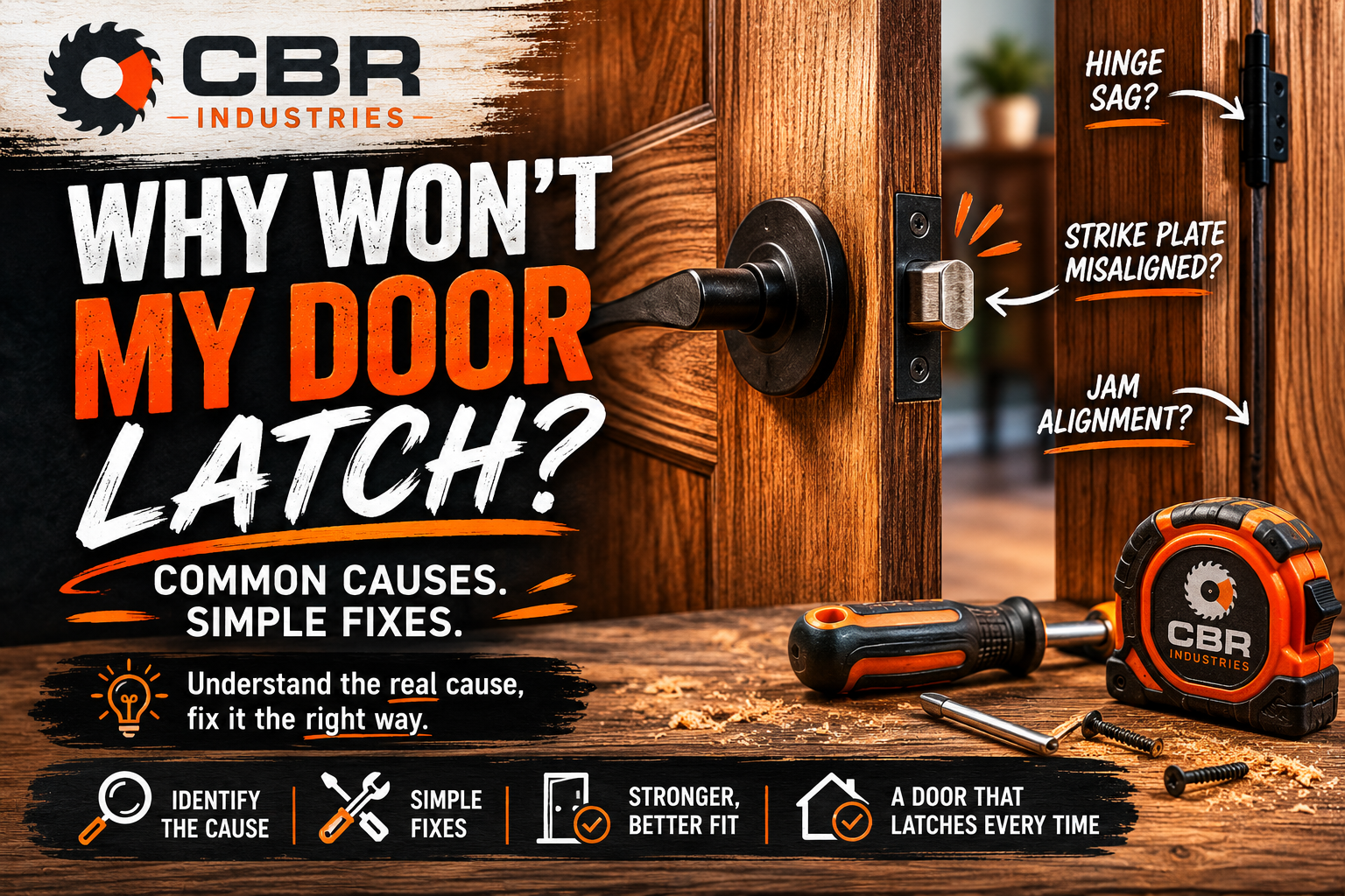 Why Won’t My Door Latch?
