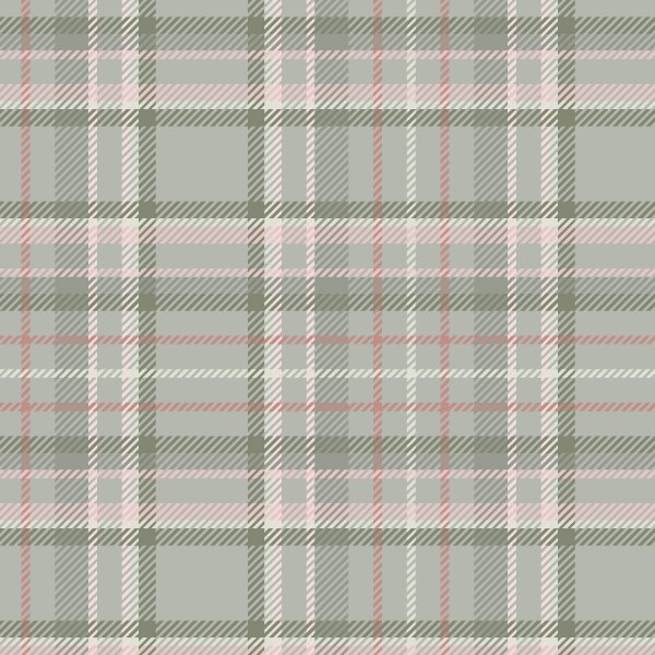 Easter Plaid Sage - AMW24-A108