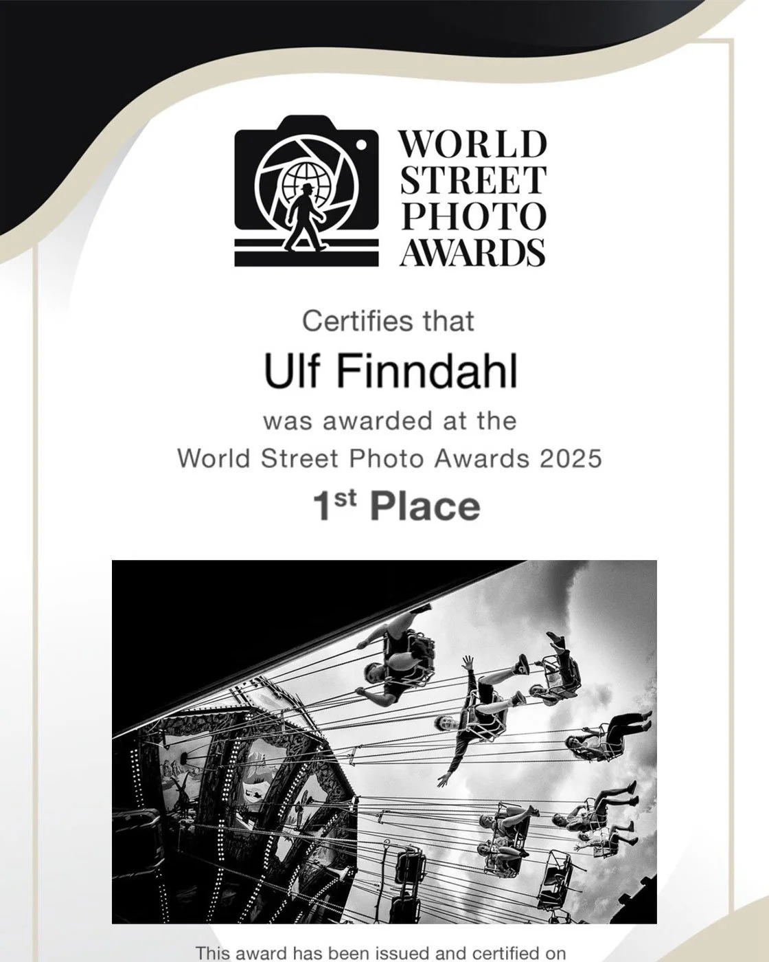 1st place - Ulf Finndahl