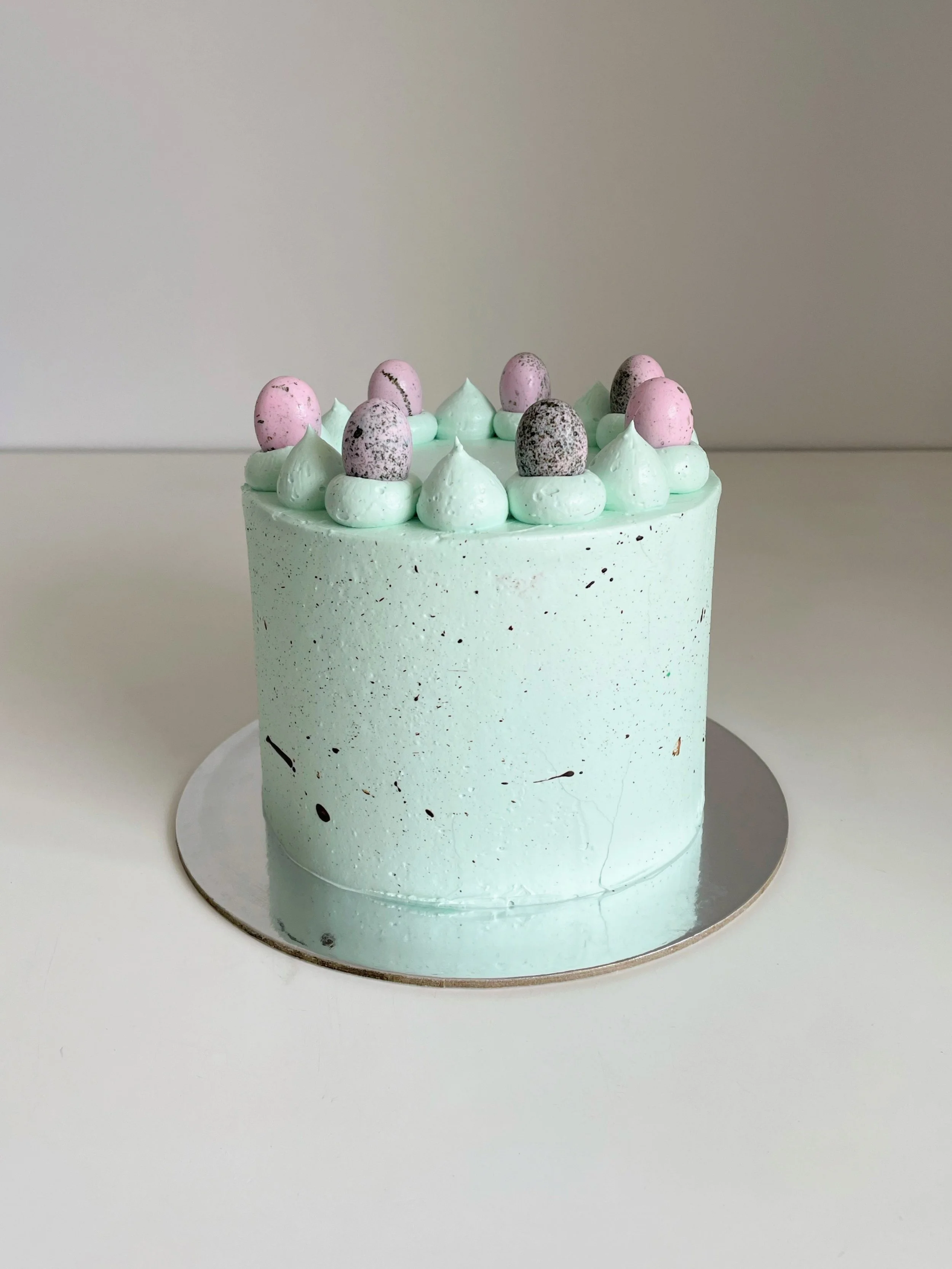 Easter - Blue Speckled Cake