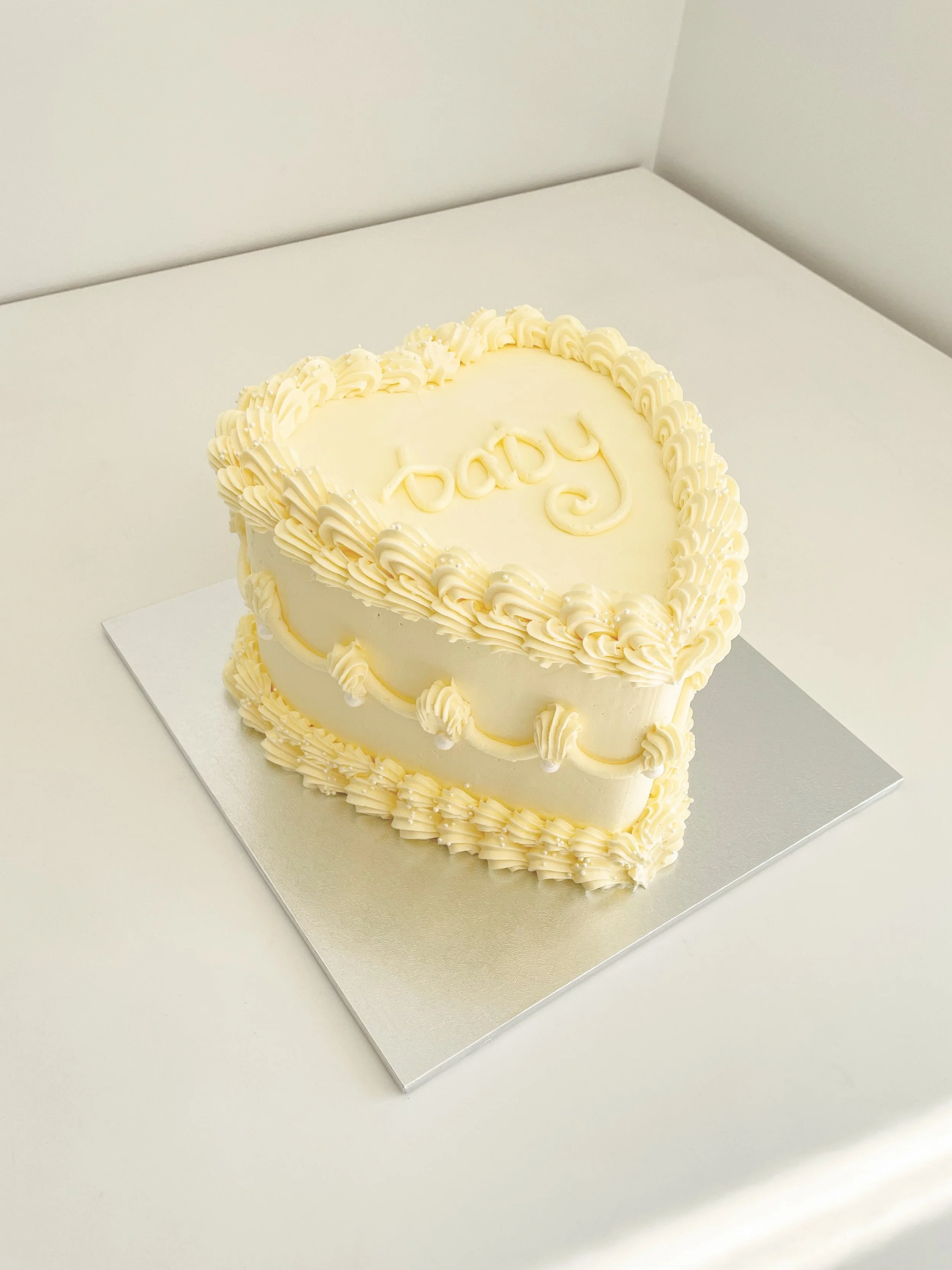 Baby Gender Reveal Cake