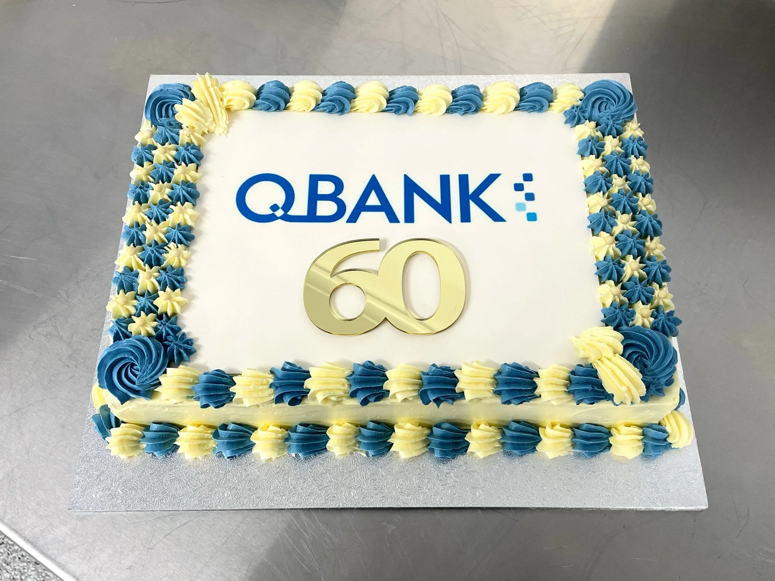 Edible Image, Topper, Star/Shell/Rosette Piping Border