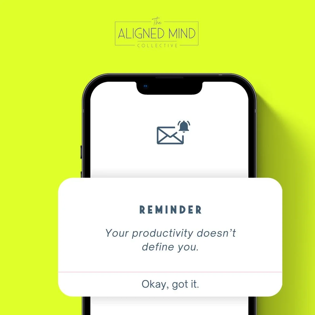 You are more than what you get done.
📱✨
In a world that praises busyness, it&rsquo;s easy to tie your worth to your output. But rest, stillness, and simply being are just as valuable.
Your productivity does not define your value &mdash; and it never