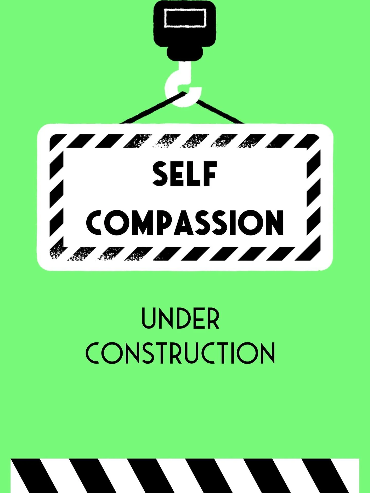 **🚧 Compassion Under Construction 🏗️**

Sometimes healing looks like changing the narrative in our head 🧠✨

Instead of: _&ldquo;I&rsquo;m not enough.&rdquo;_
What if it became: _&ldquo;I&rsquo;m struggling right now.&rdquo;_ 🤍

Instead of: _&ldqu