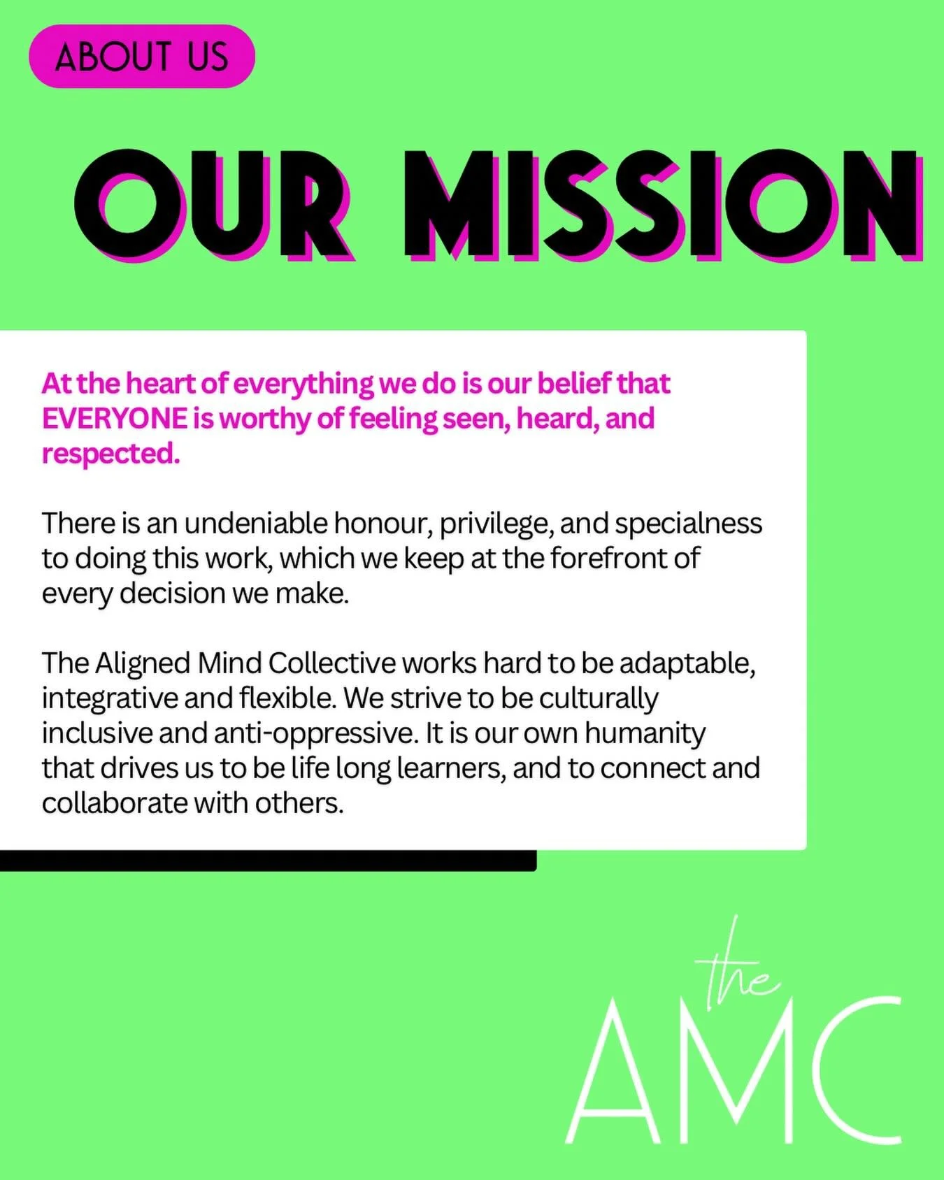 At the core of our work is a simple but powerful belief: everyone is worthy of feeling seen, heard, and respected.
🧠💛
Whether you&rsquo;re navigating trauma, building resilience, or seeking purpose, our team is here to support you with care that is
