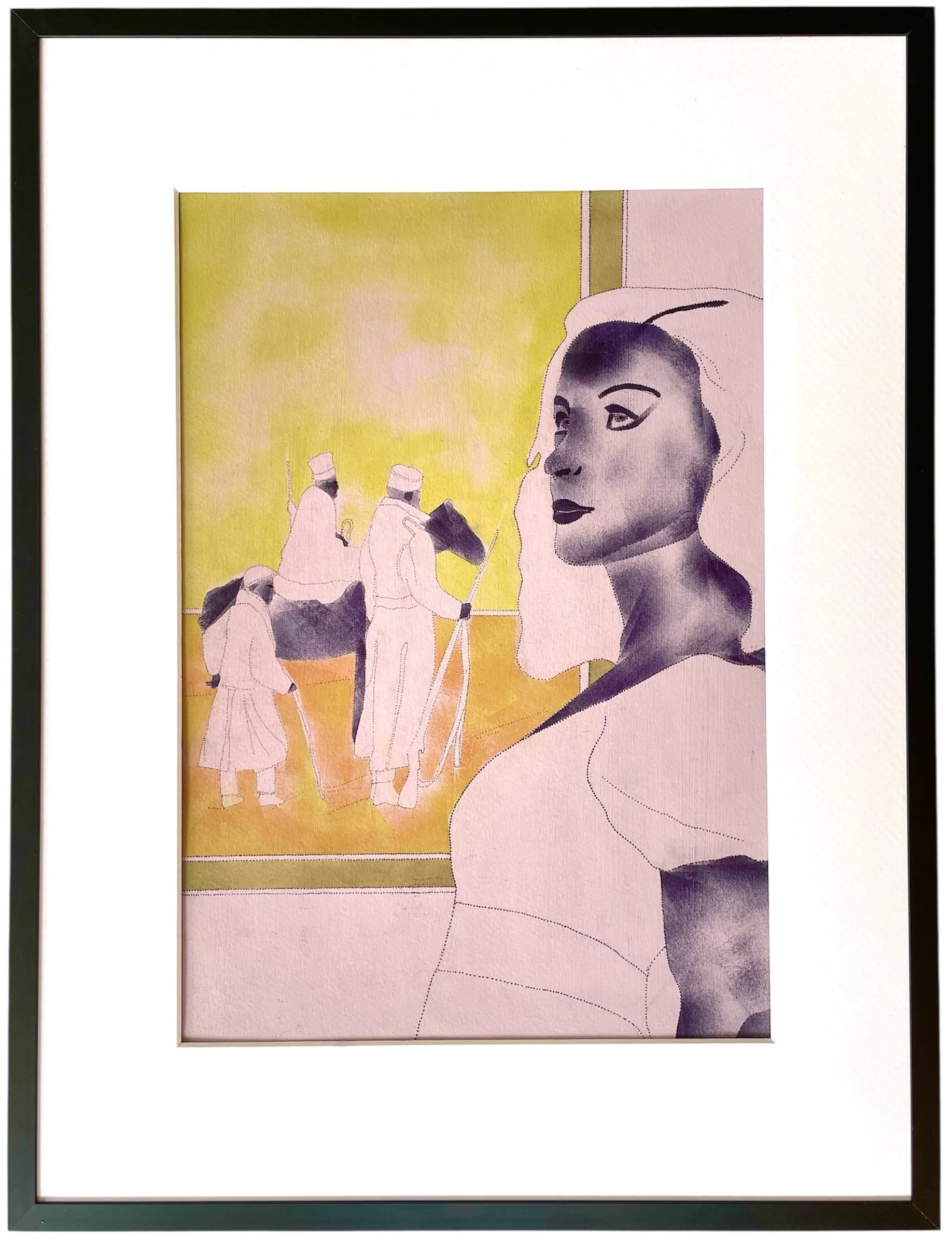 'Old Hollywood Study 5'
30 x 21cm