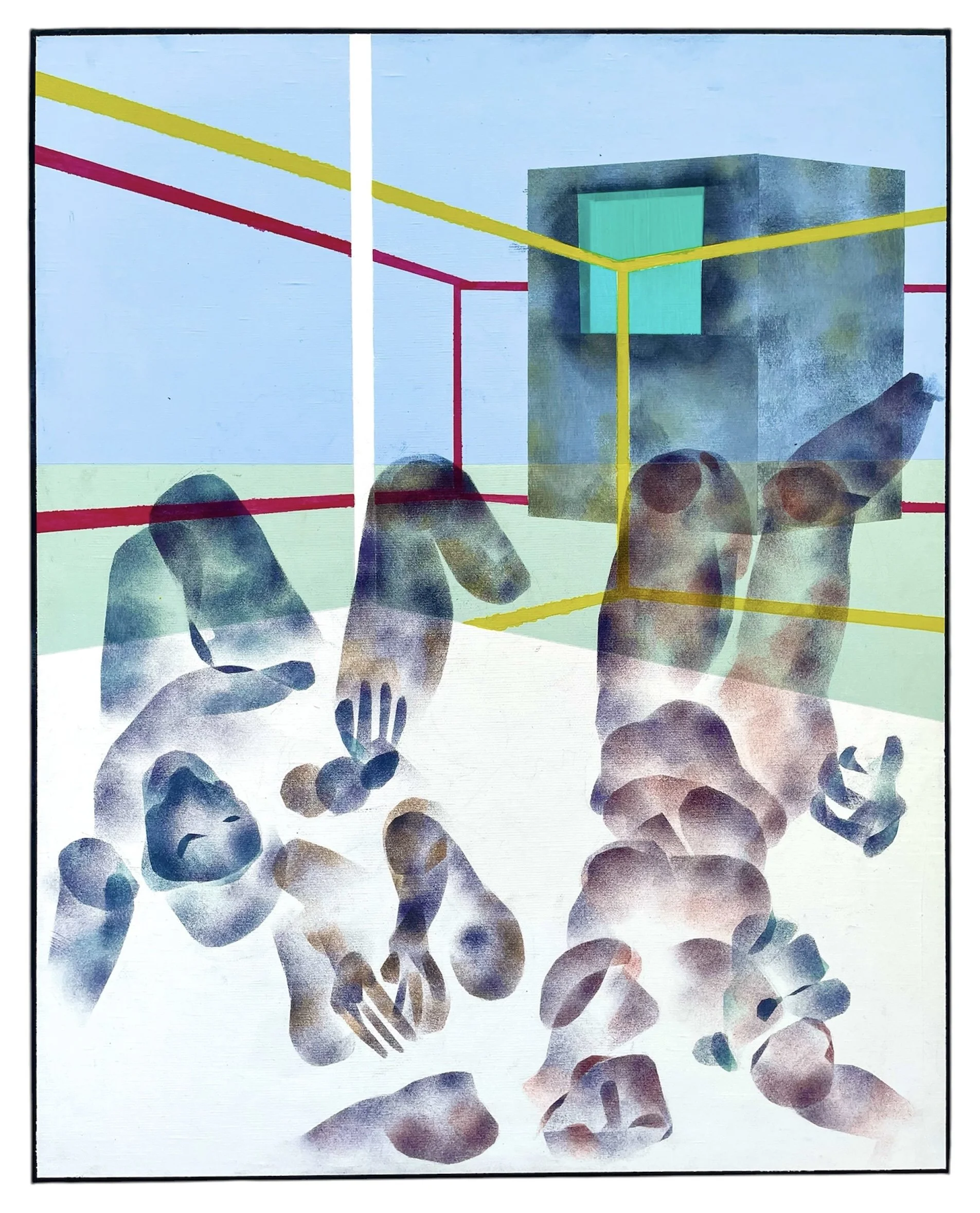 'Kick the Sky'
50.5 x 40.5 x 2.5cm