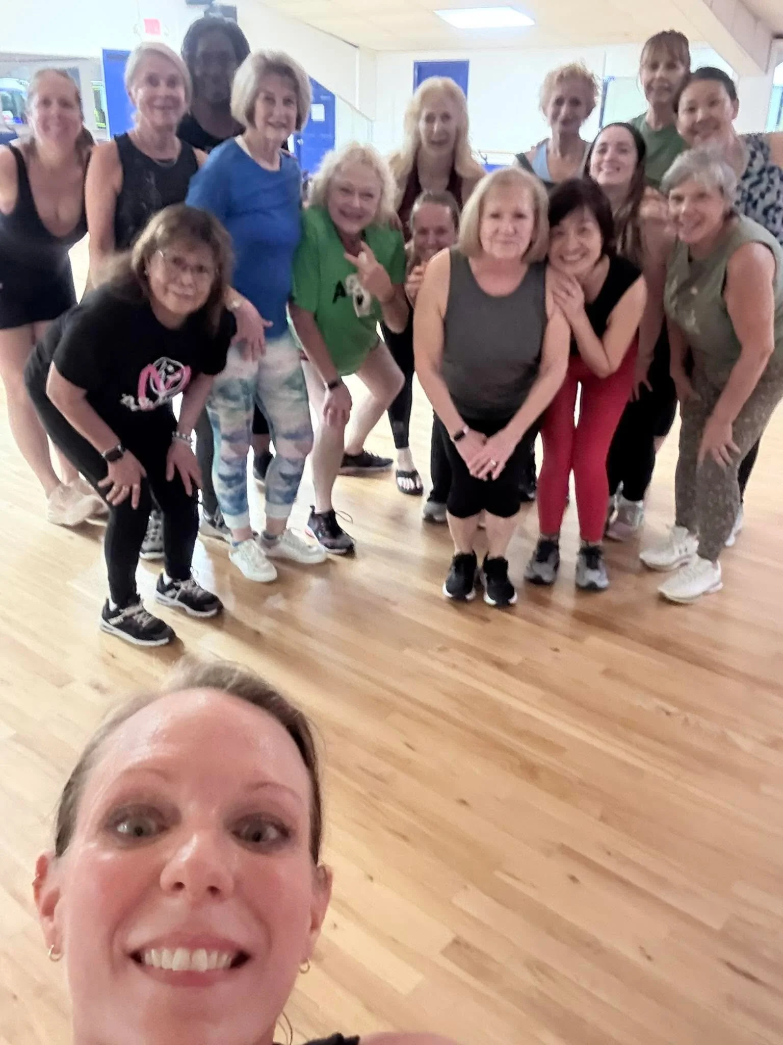 Thanks Ladies for dancing with me tonight! We danced, we sang, we twerked, it was a good class. Join me again Tuesday night 5:30pm at St. Andrew&rsquo;s Family Fitness.
