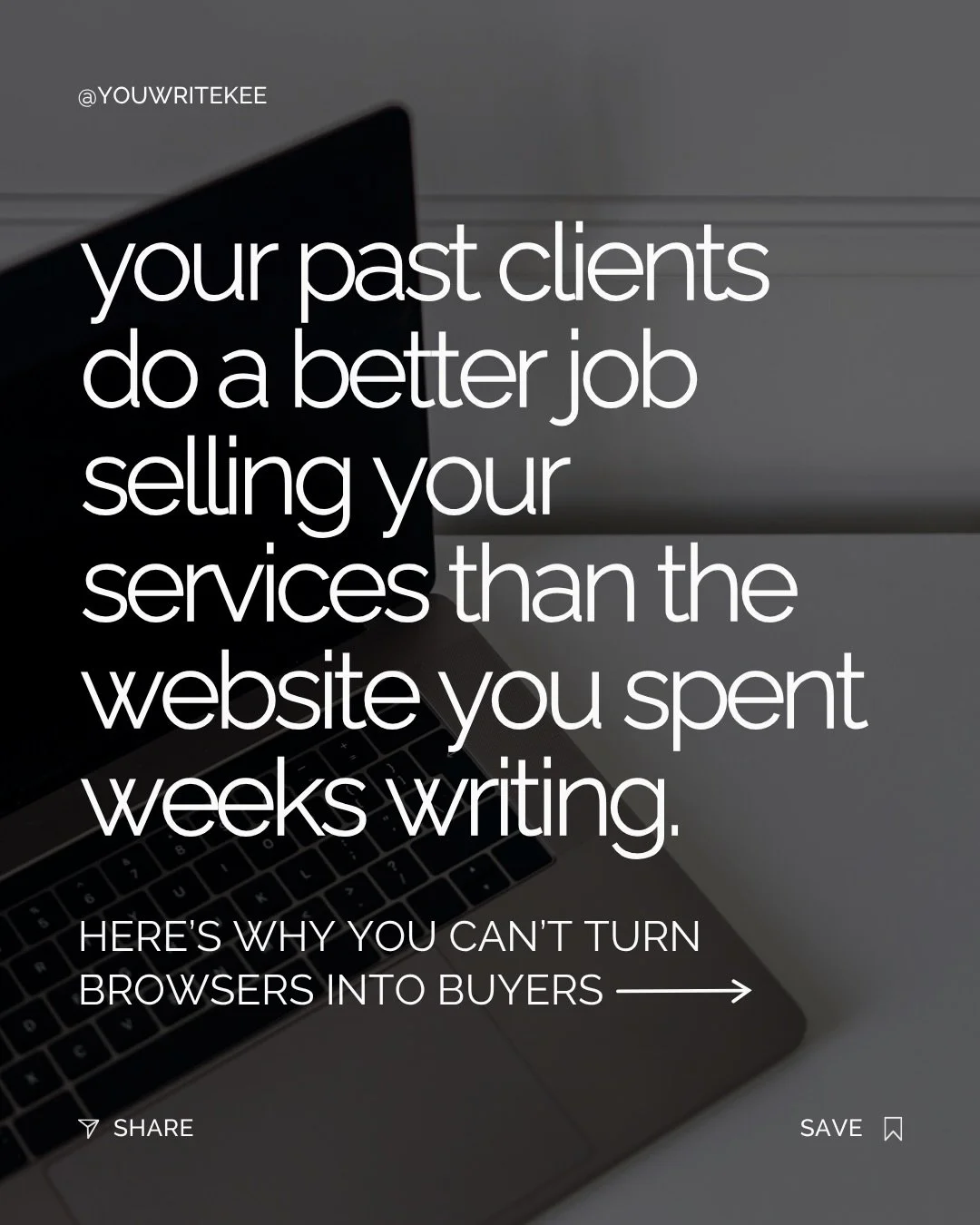 find out why your website isn&rsquo;t converting more browsers into buyers. 

i created the homepage conversion analyzer for the online coaches, course creators, and service providers who are tired of trying to guess why people land on their site but