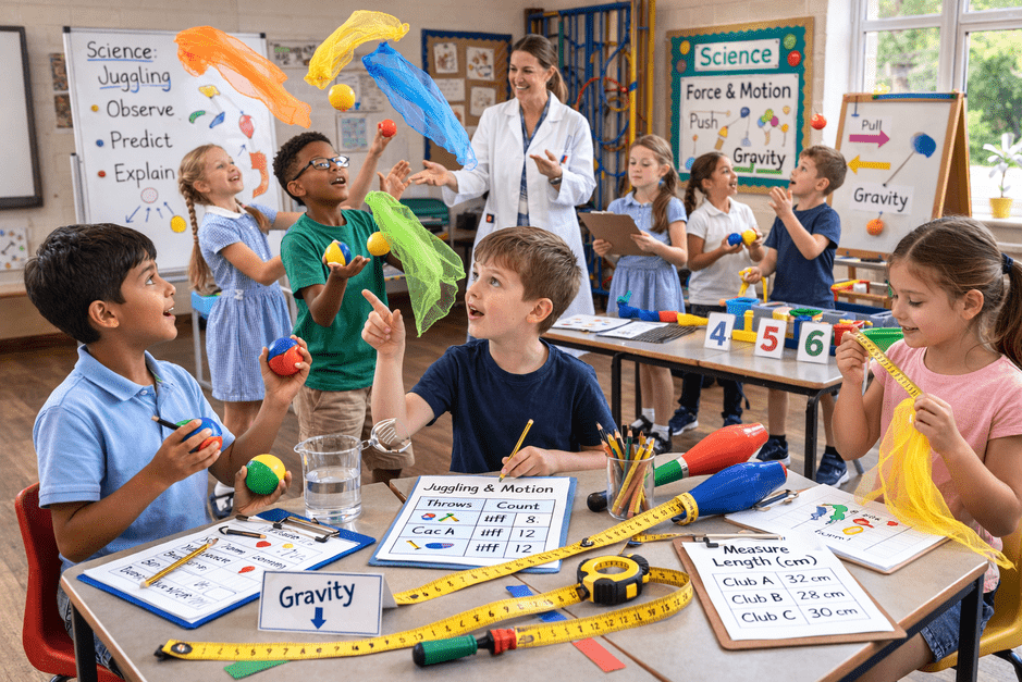 Creative Cross-Curriculum Ideas: Using Circus Arts in the Classroom