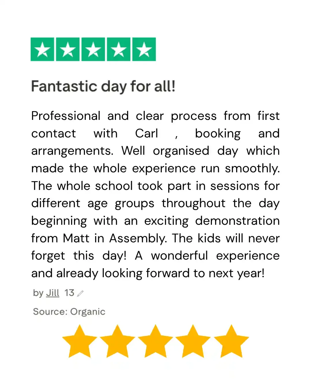 Primary School Circus Workshop in Torquay