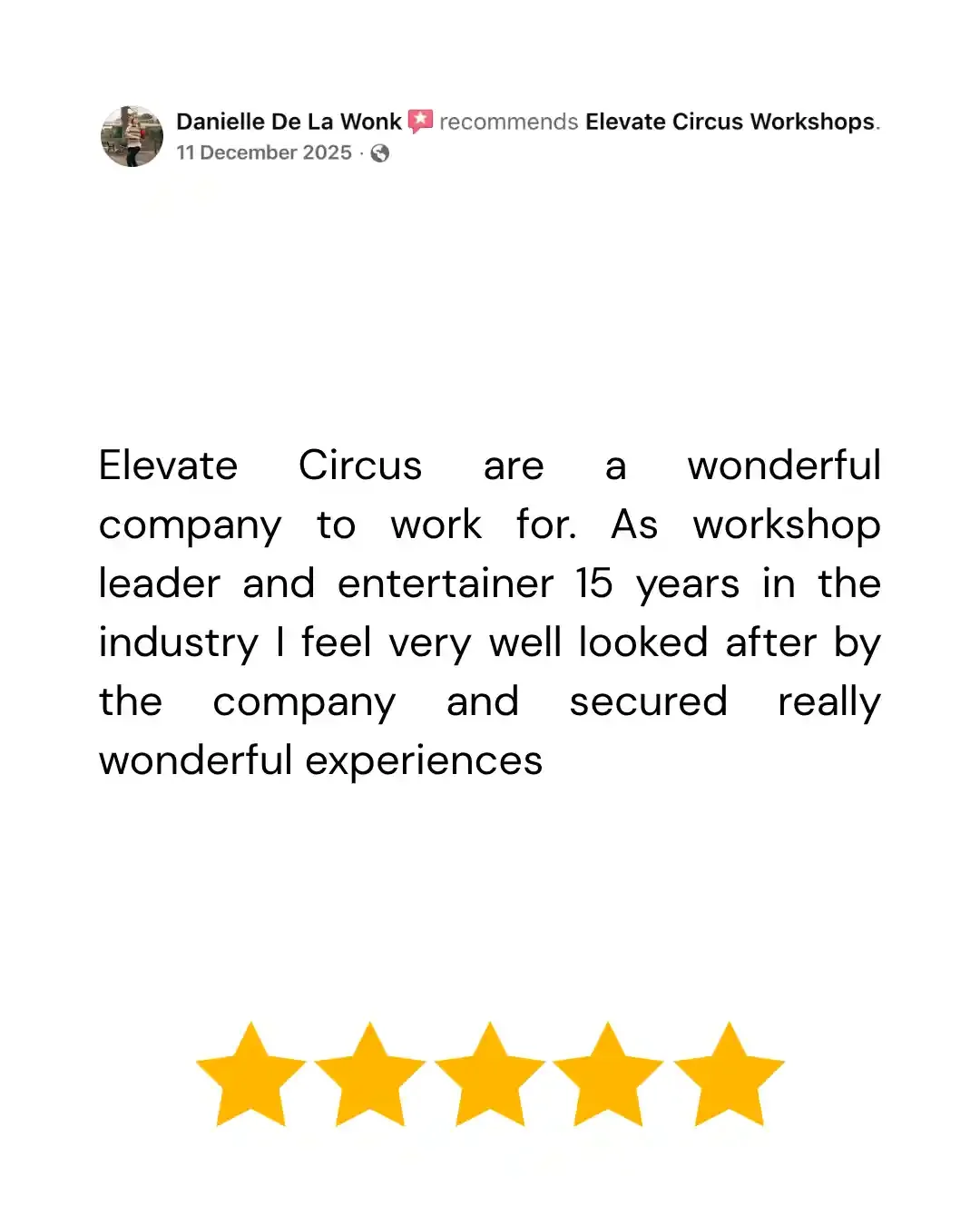 Elevate Circus Workshops tutor 