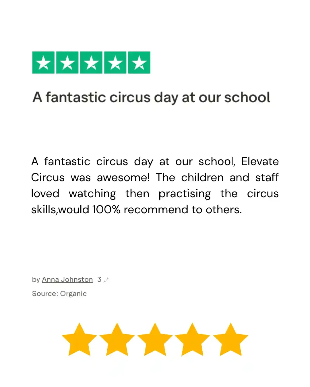 Circus Skills Workshop day at a school in Lowestoft