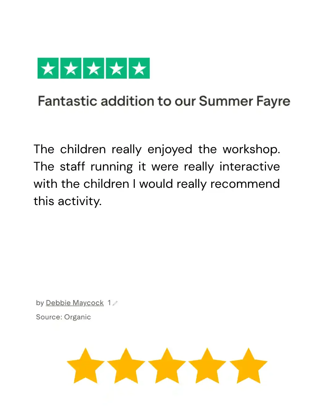 Summer Fayre in Potters Bar
