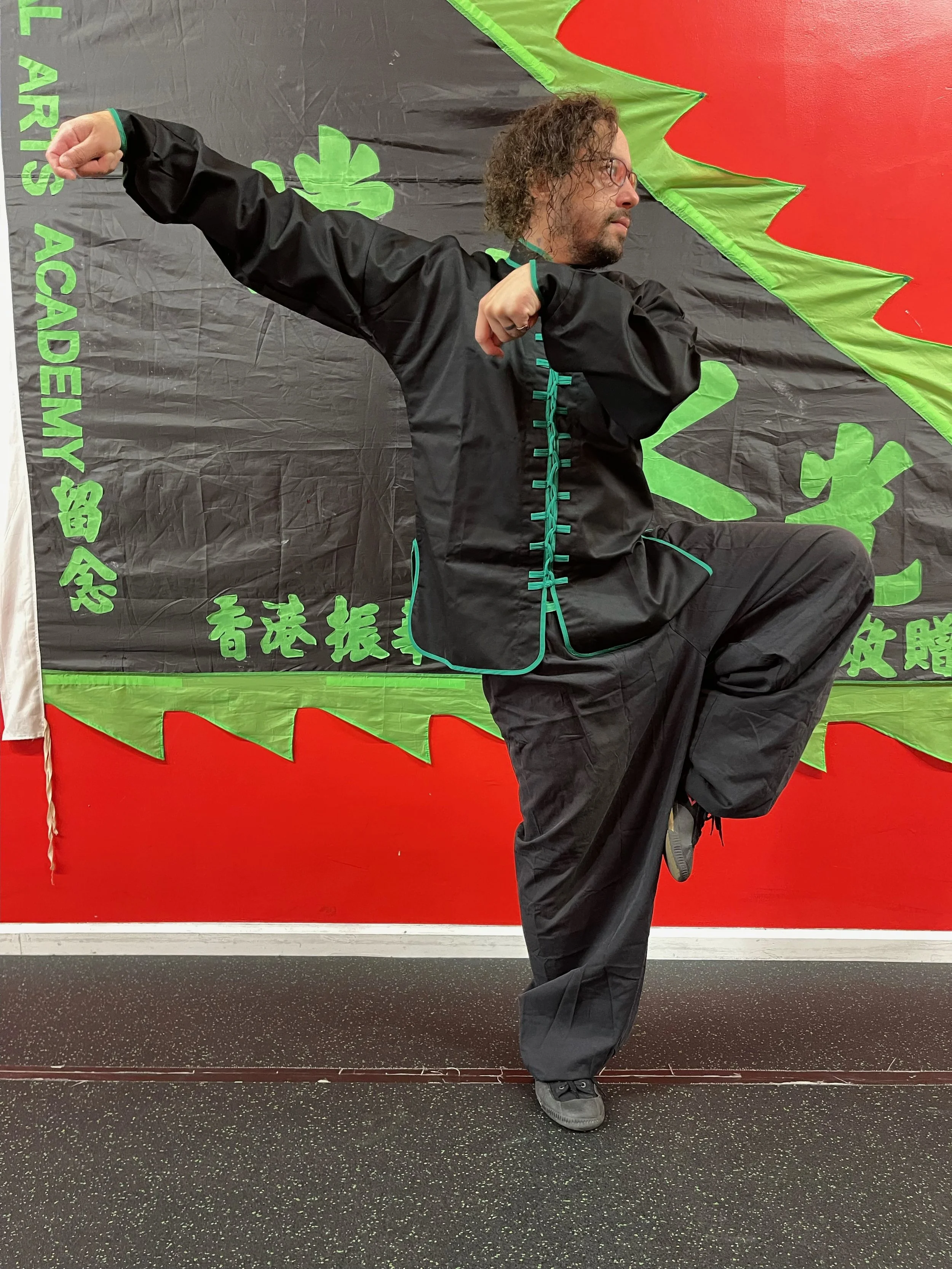 Assistant Instructor, SiHing Roberto Barbosa, Teaches Northern Praying Mantis.  9th Generation Northern Praying Mantis Wong Hon Fun Lineage.