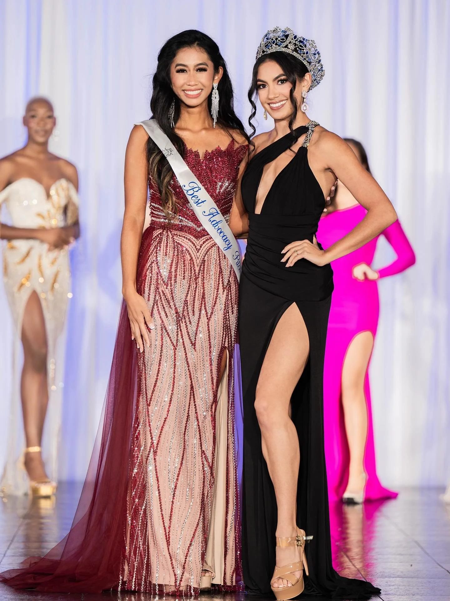 🏆 Best Advocacy Pitch
🌍 A queen with passion and purpose. Congratulations to our Best Advocacy Pitch Award winner, Miss Mission District of Columbia Jenny Nguyen, for shining a light on her mission! 💫
Photography: @moda_chic_photography_
#Miss