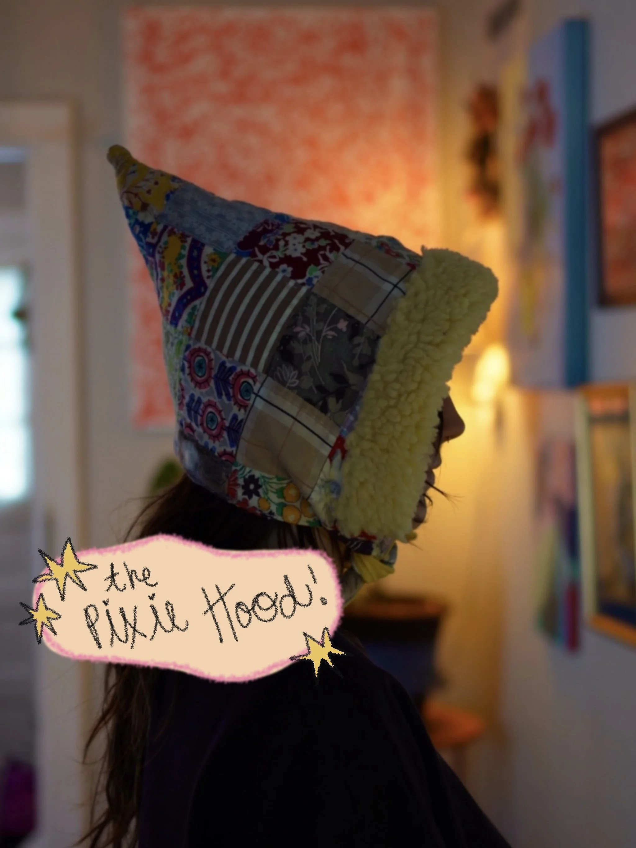 Pixie Hood PDF Sewing Pattern