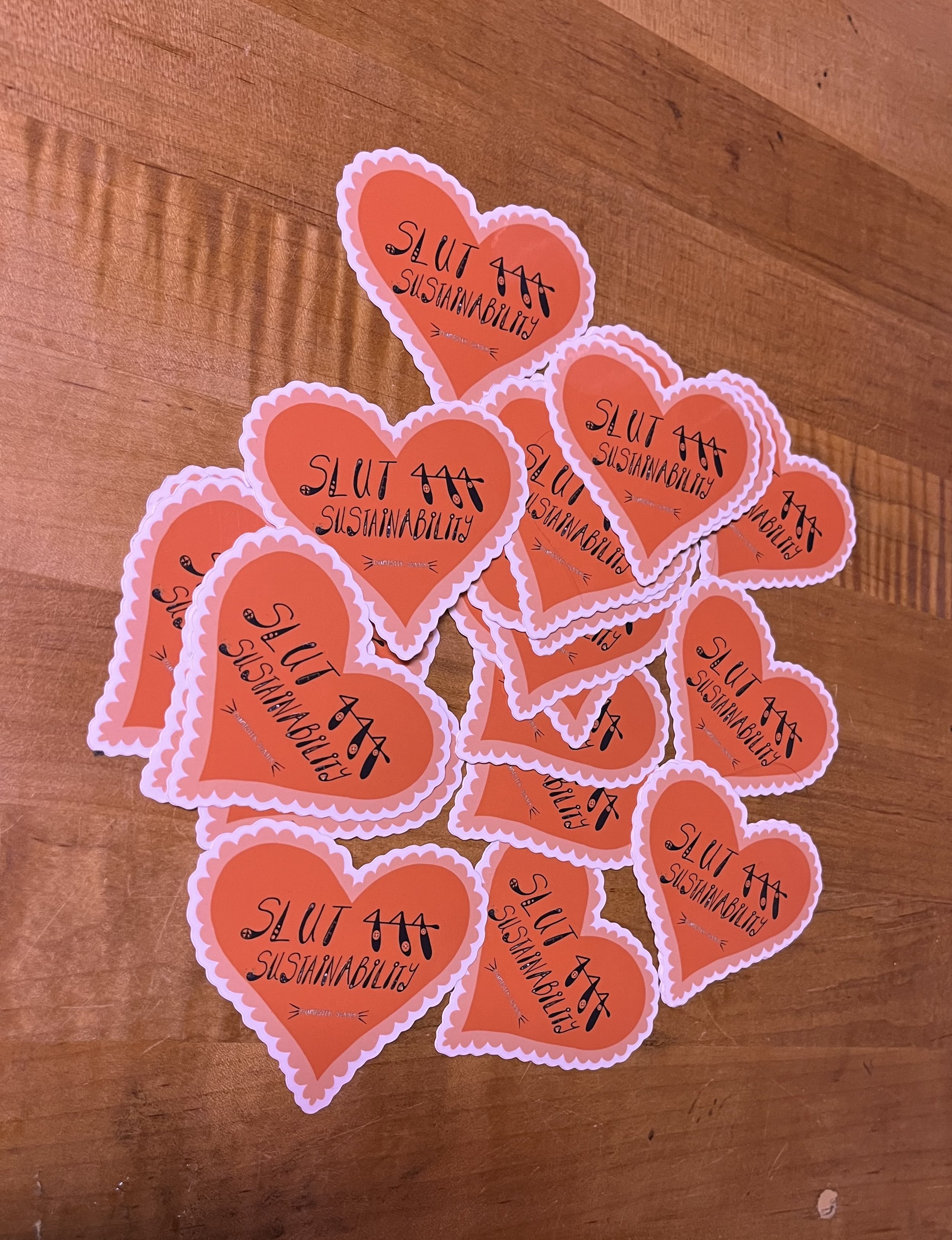 Slut stickers