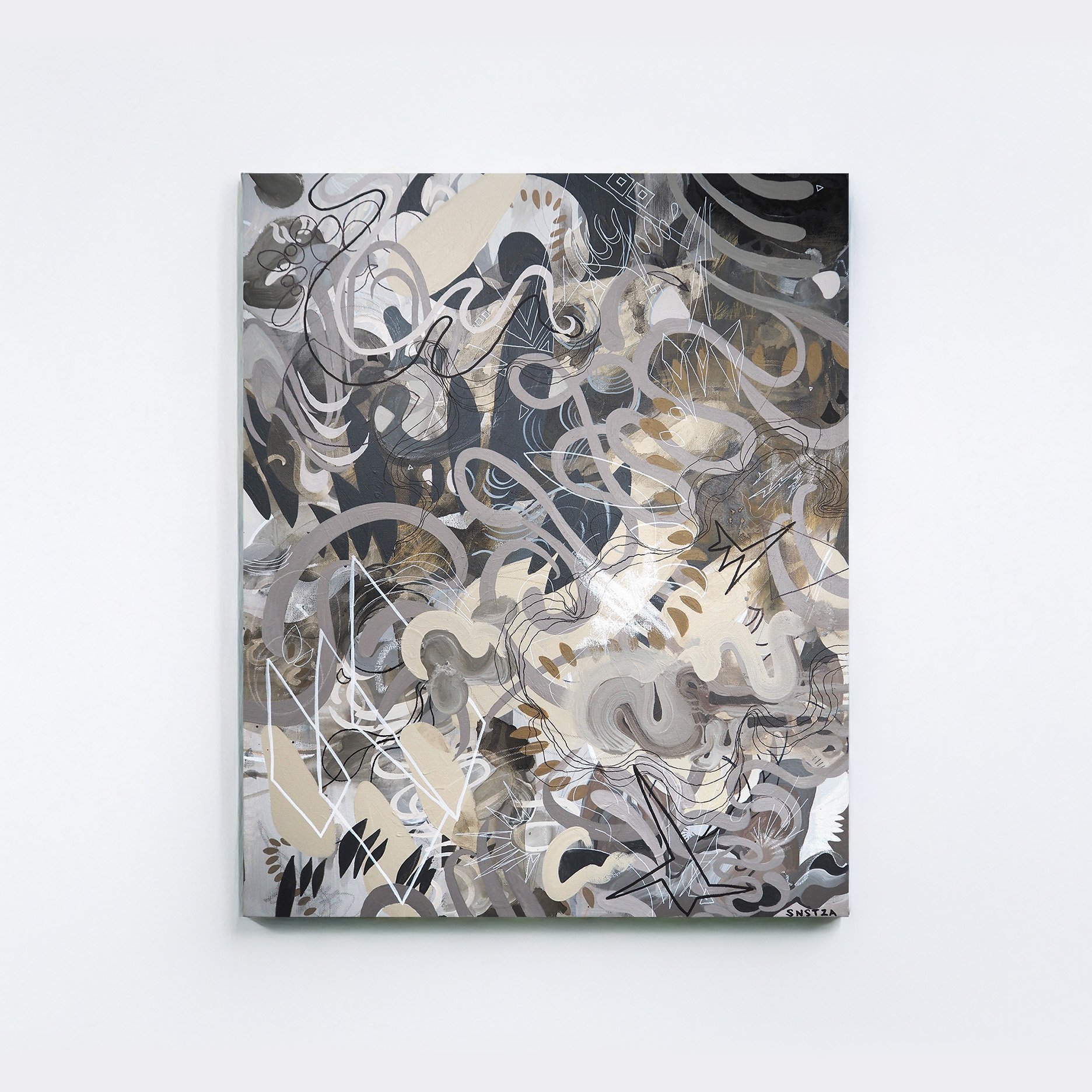 Transforming Taylor Swift’s Song “My Tears Ricochet” into a painting