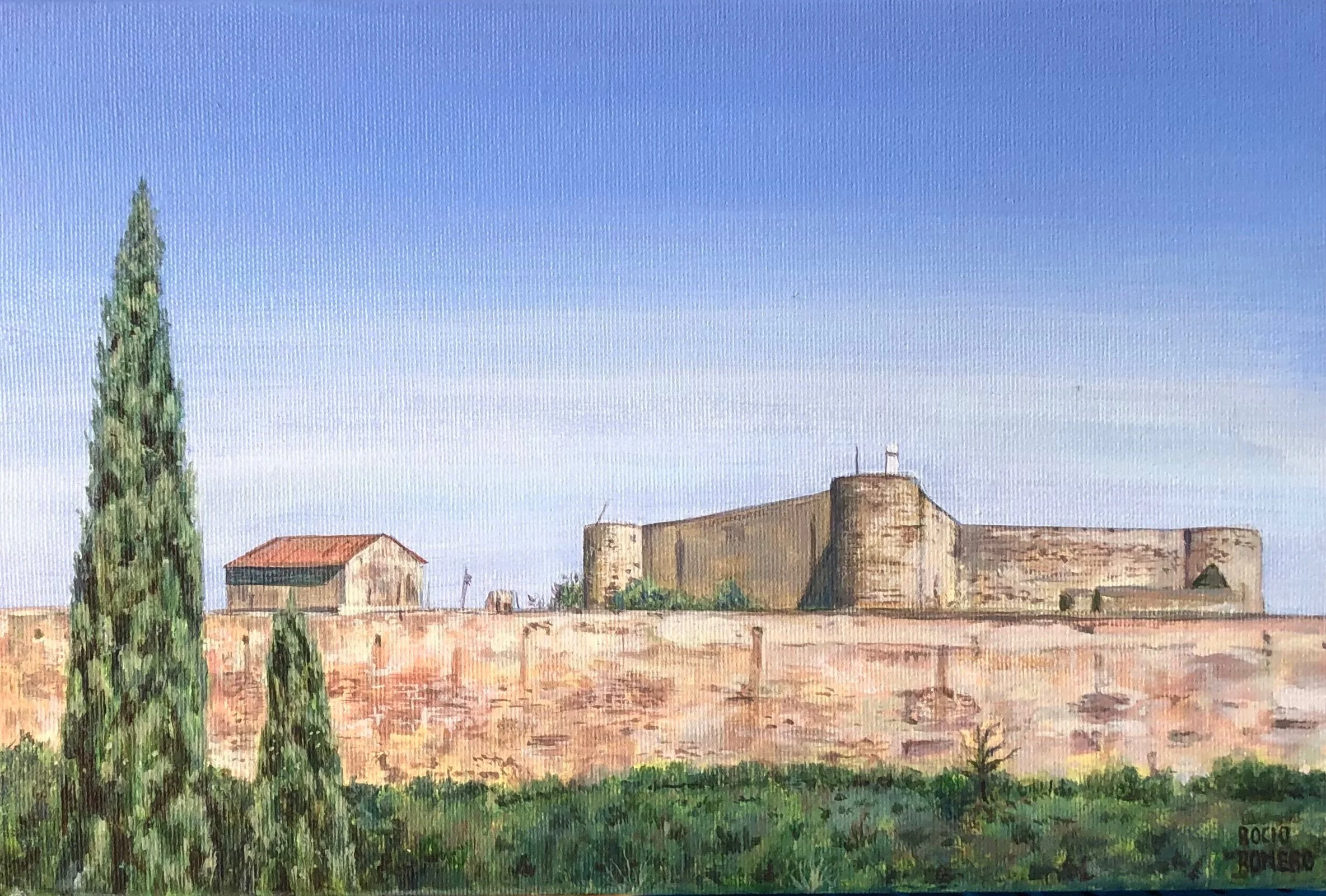 Castillo de Castro Marím Acr. Tela 33x22cm.jpeg
