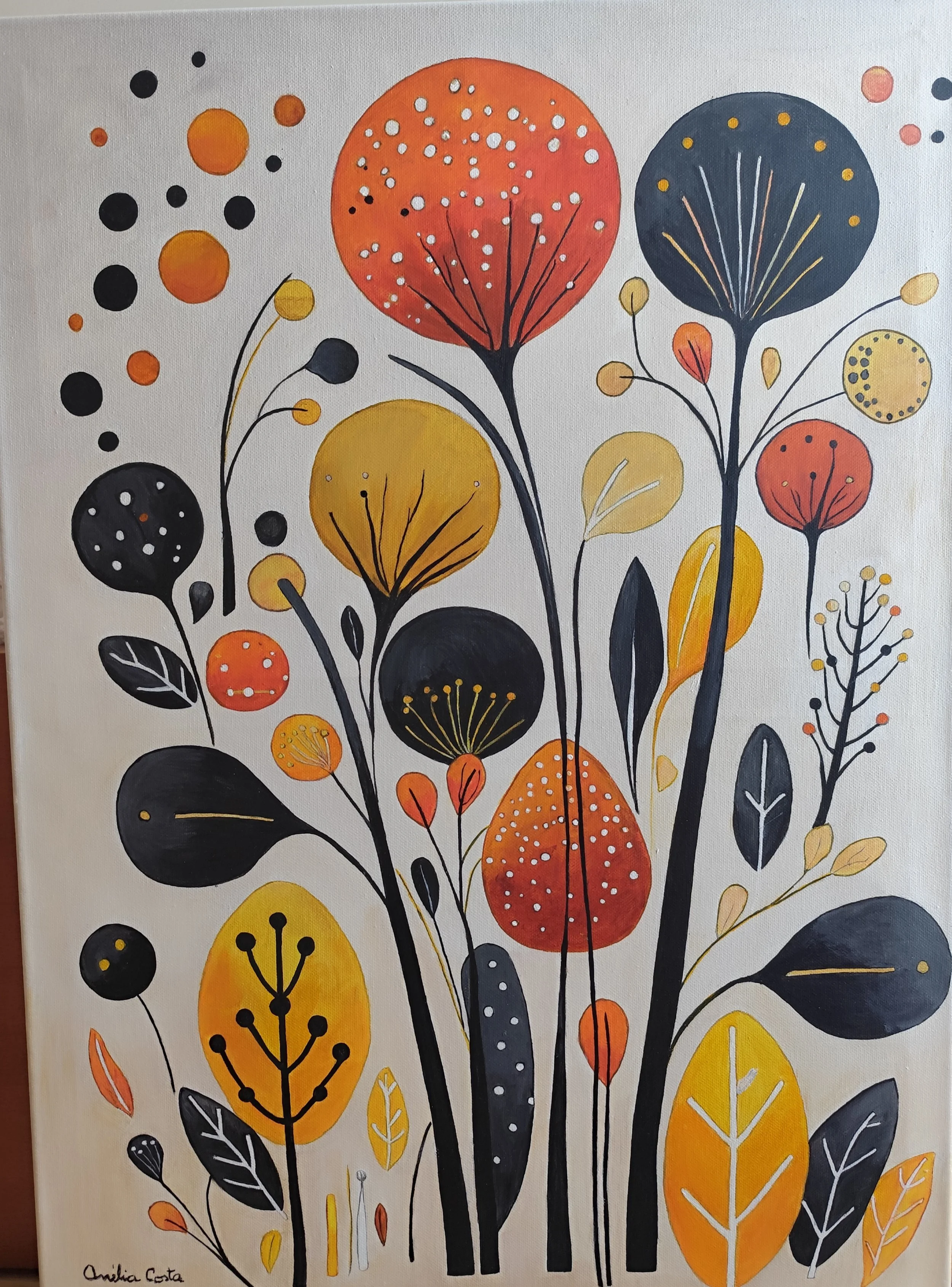 Abstract of Festive Balloons