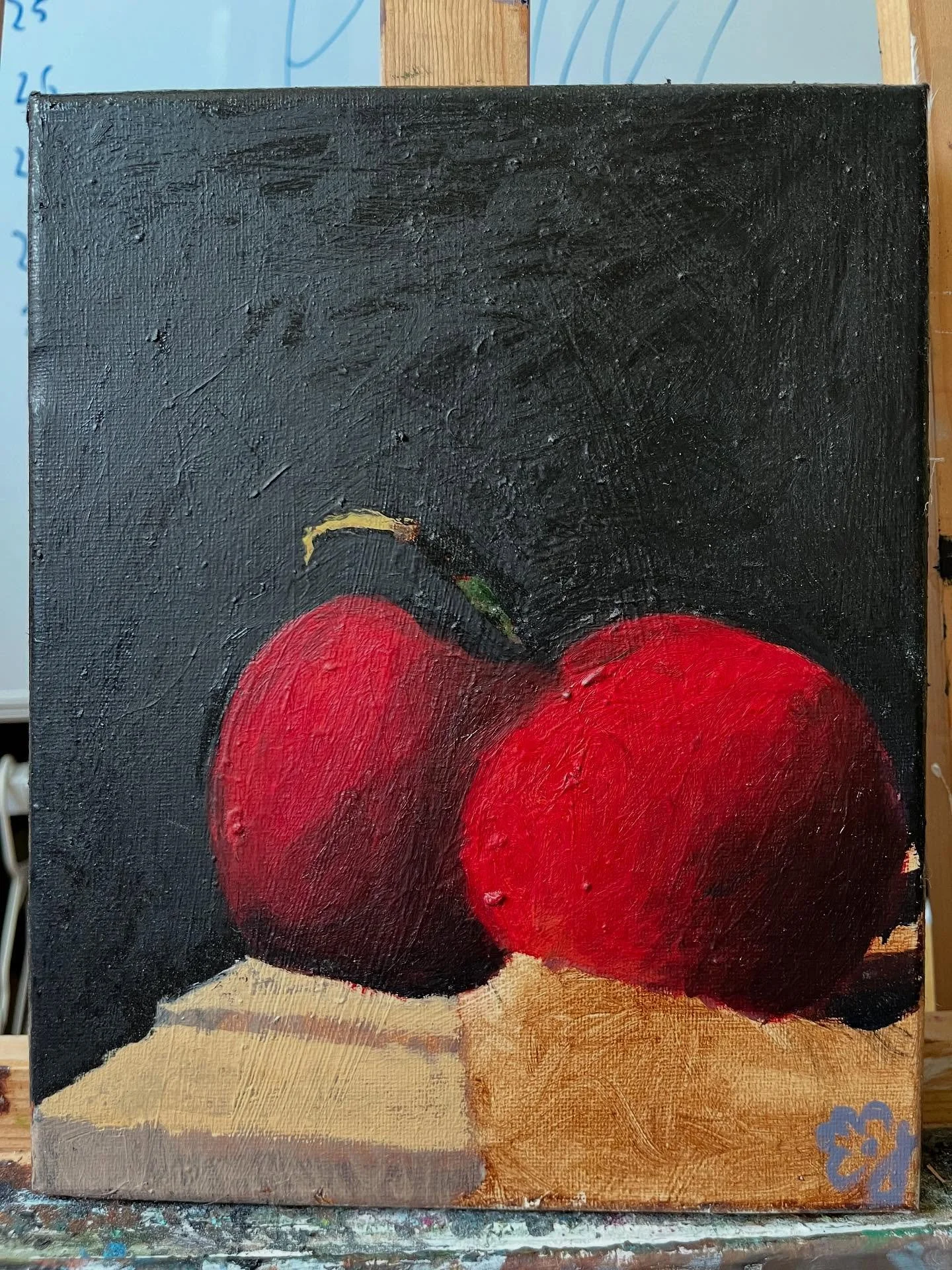 Tomatoes (2025) Oil on Canvas