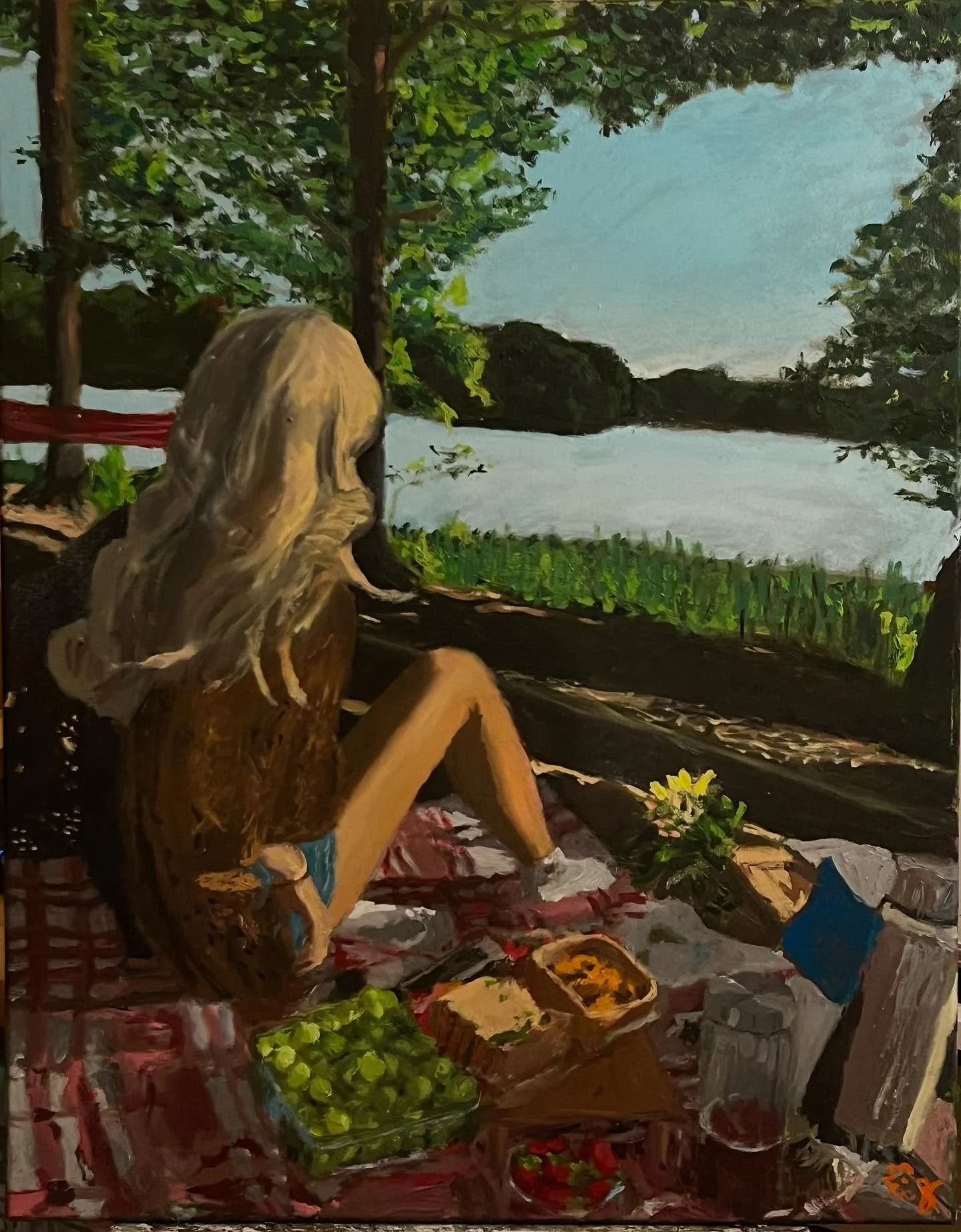 Lakeside 2025
Oil on Canvas