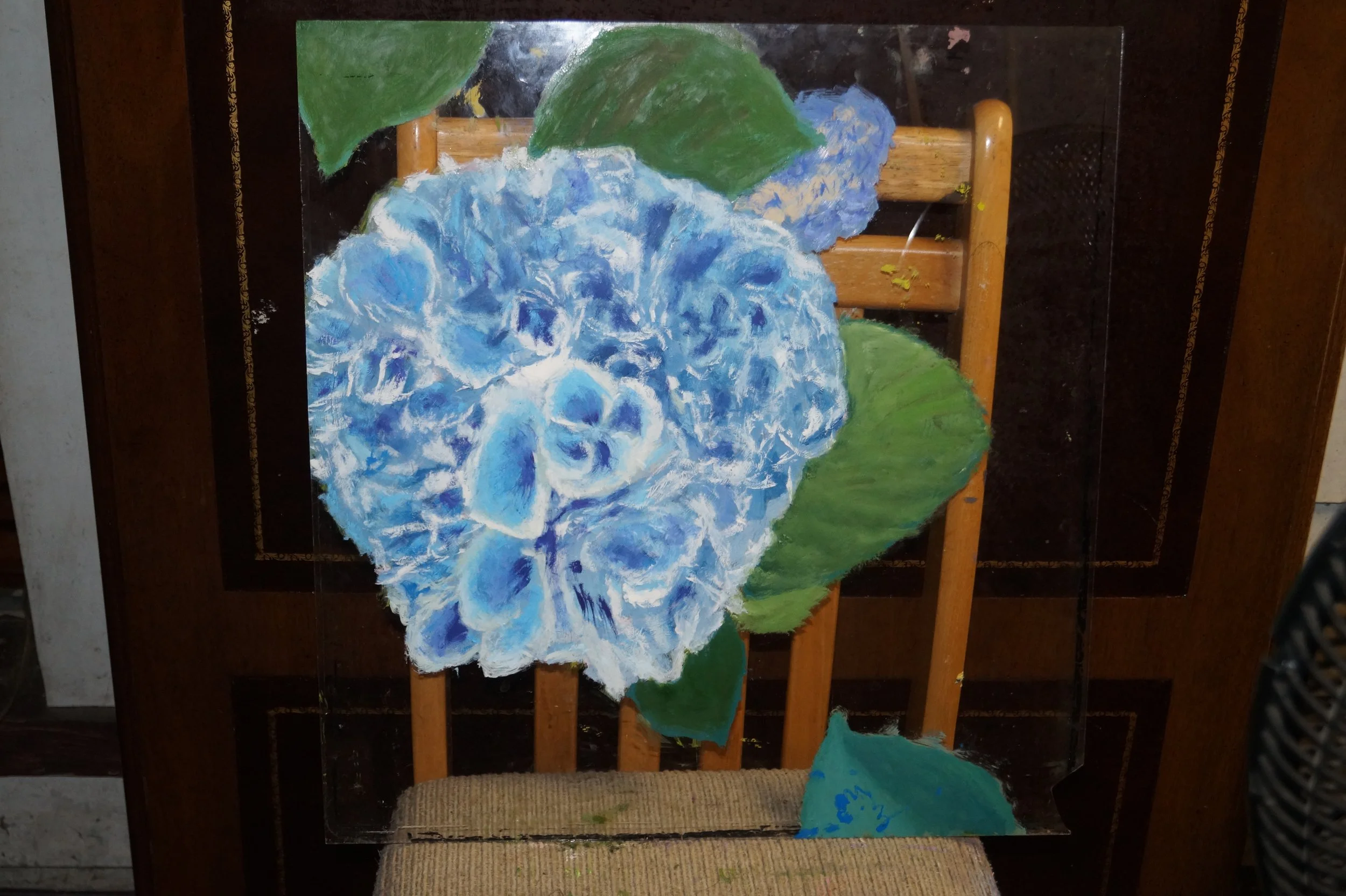 Blue Hydrangea