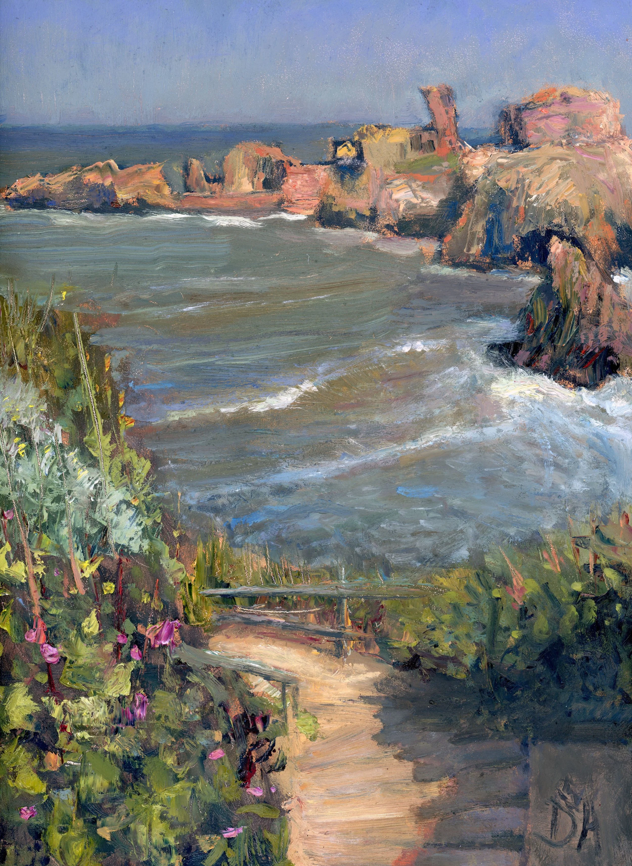 Incoming Tide, 30 x 24, 2025, Dunbar