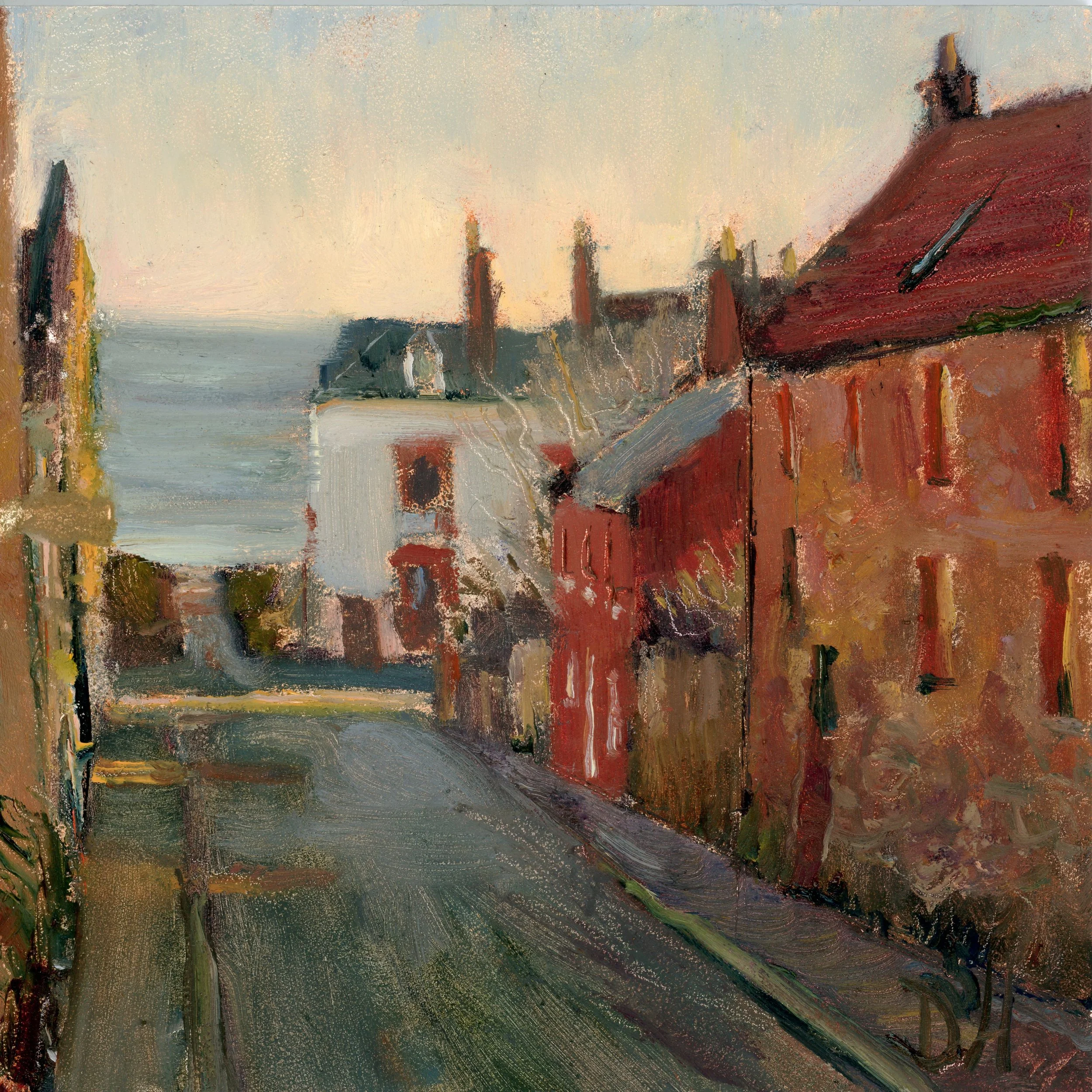 Silver Street, Dunbar, 18 x 18 cm, 2026, Scotland