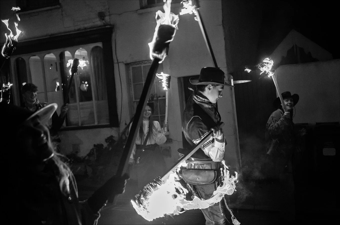 Lewes Bonfire Night, 5th November. Smoke, fire, and the sound of drums rolling through the streets

#LewesBonfire #BonfireNight #StreetPhotography #BlackAndWhitePhotography #DocumentaryPhotography #MonochromeStories #EverydayBritain #VisualStorytelli