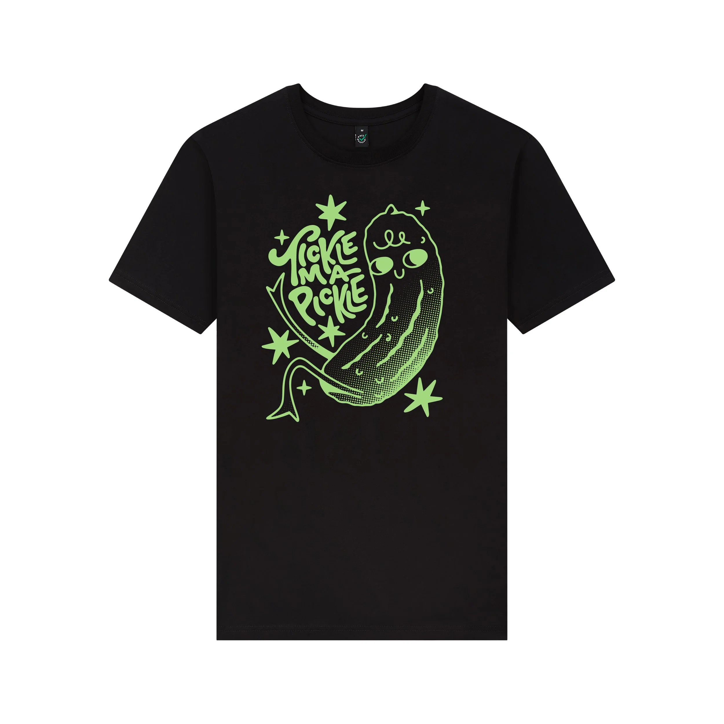 black pickle shirt front print.jpg