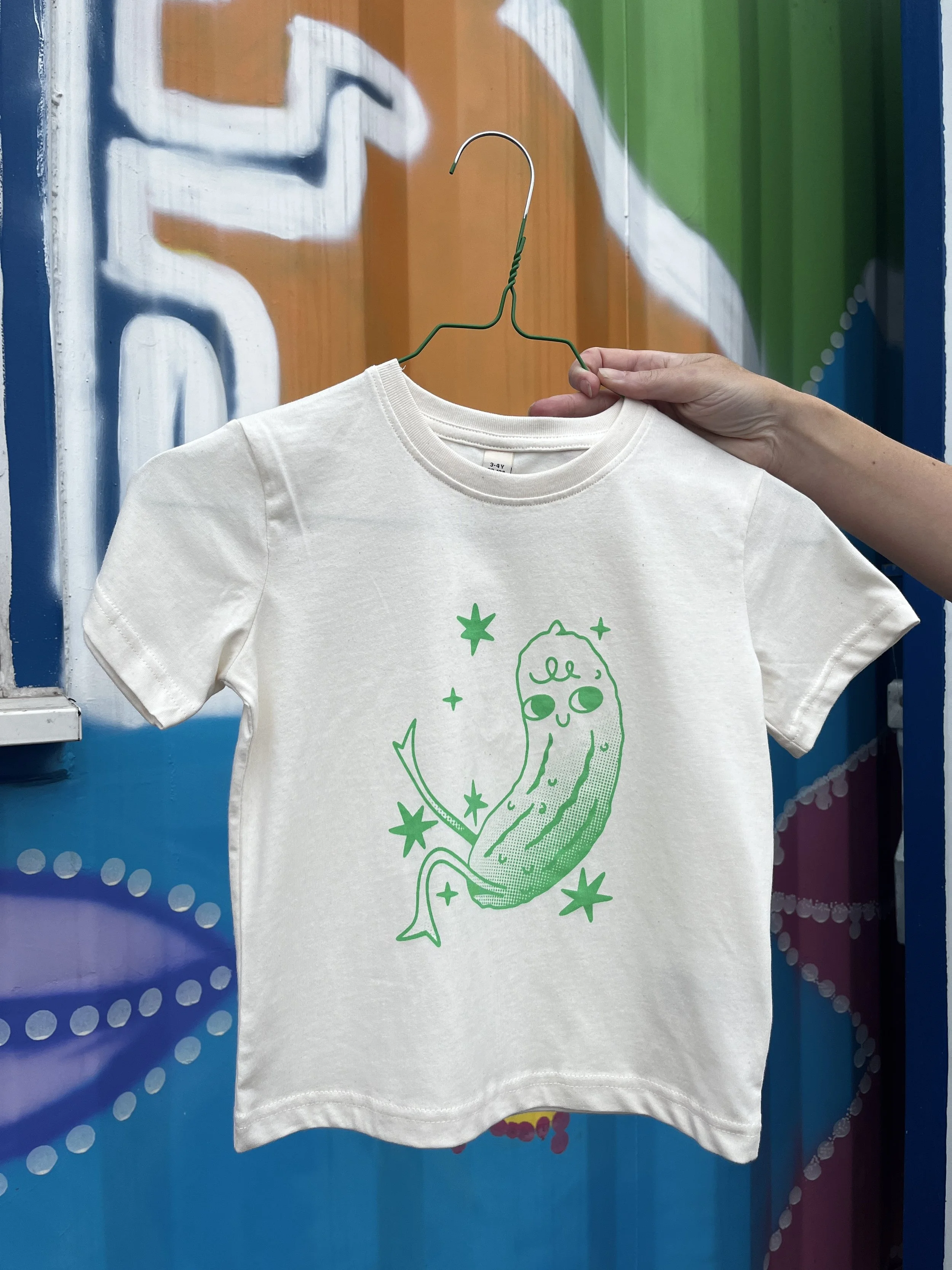 kids pickle tshirt hand printed eco friendly.JPG