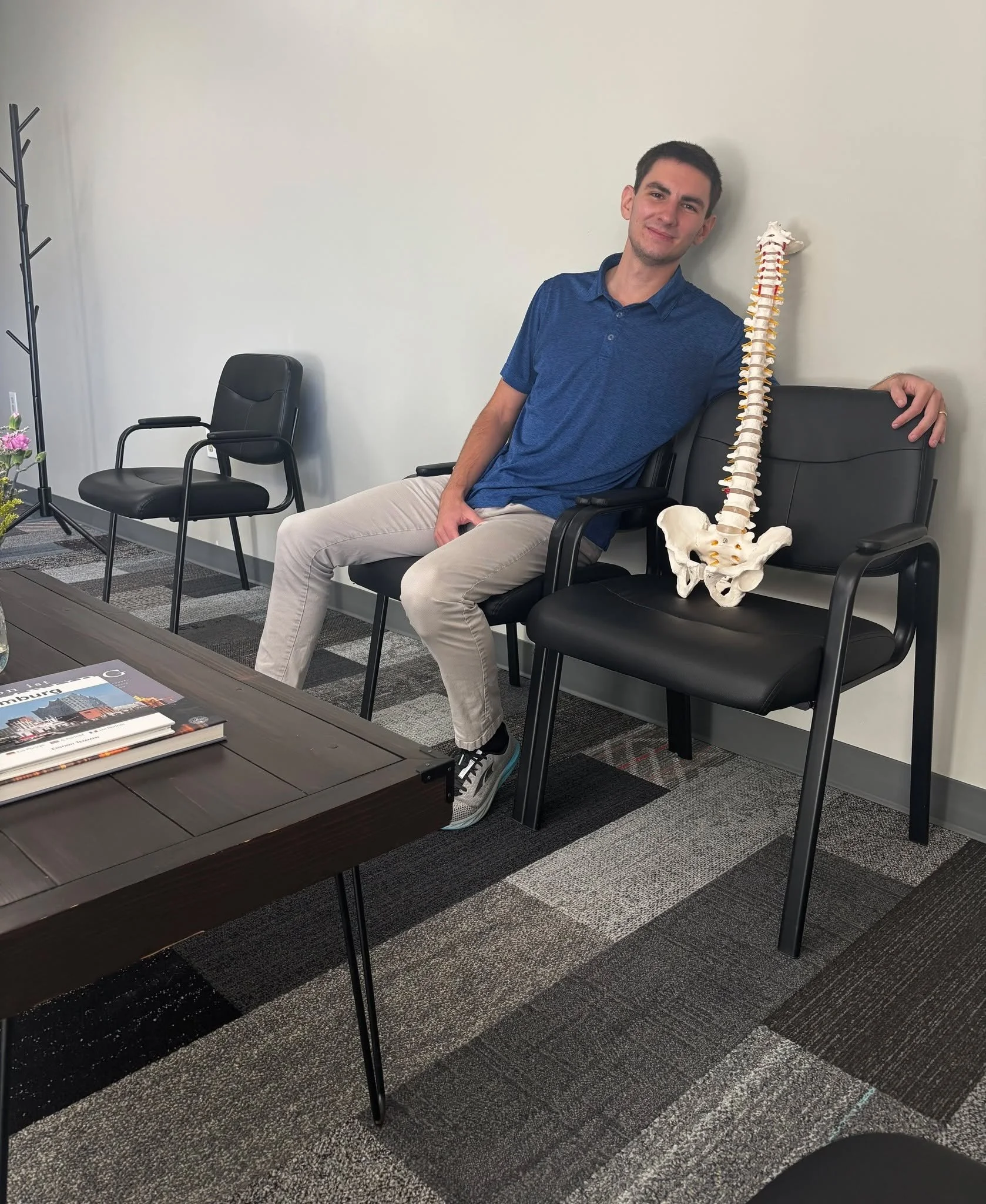 Your spine called &mdash; it wants a little attention today (and every day)! #WorldSpineDay ... 😉